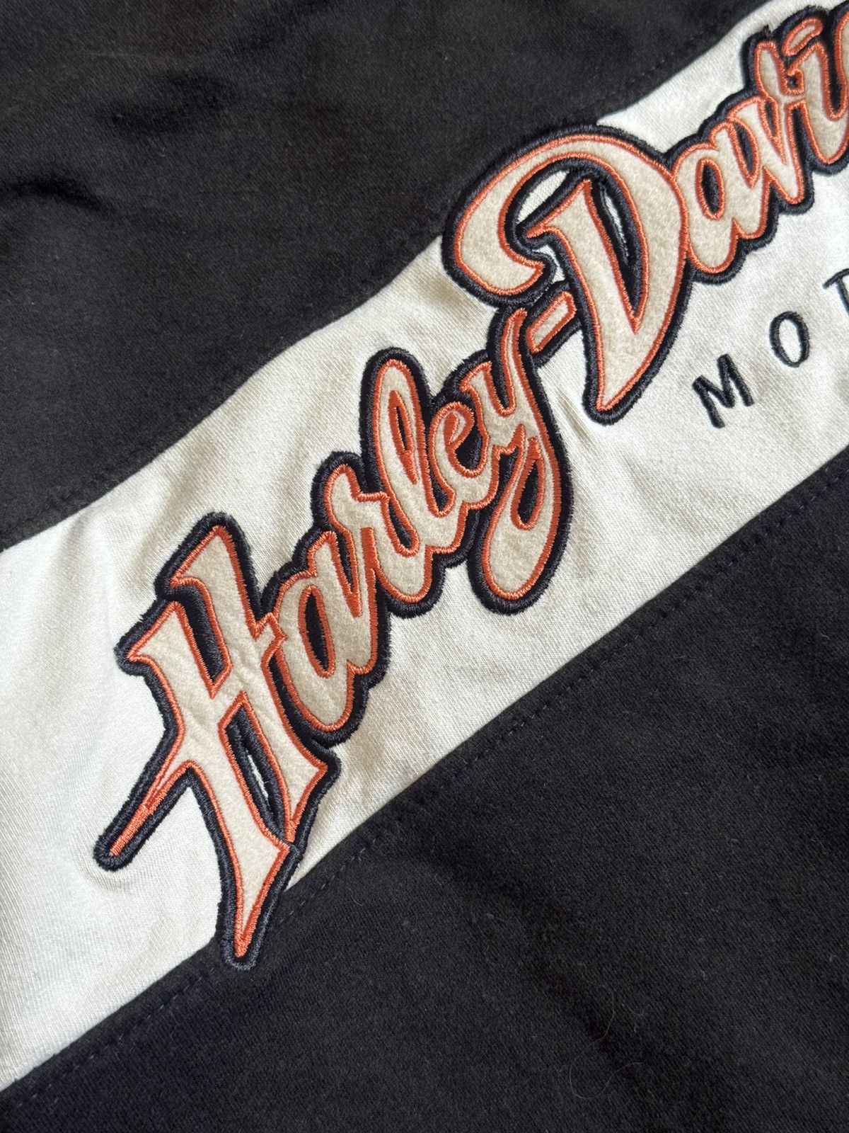 Harley Davidson Harley Davidson S zip turtleneck pullover sweater knit faded Size S / US 4 / IT 40 - 5 Thumbnail