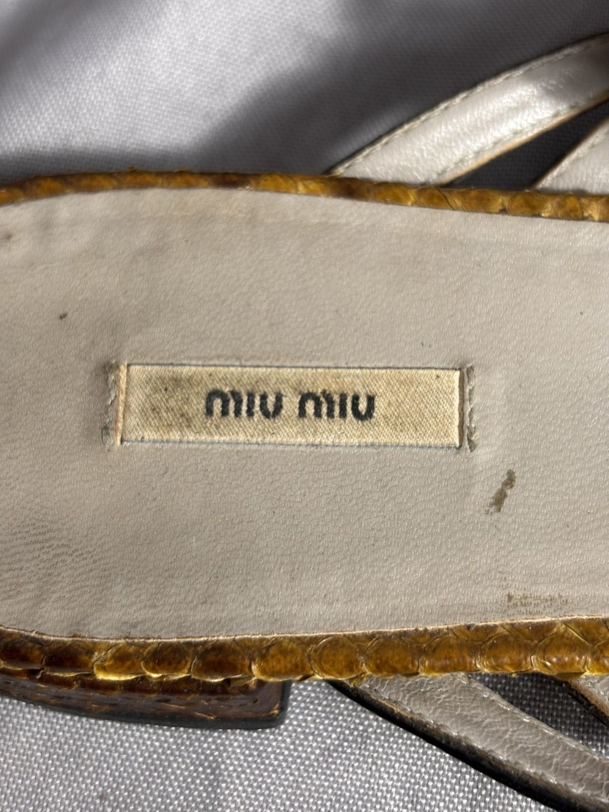 Miu Miu Miu Miu S/S 2008 Sandal Flats Size US 7 / IT 37 - 4 Thumbnail