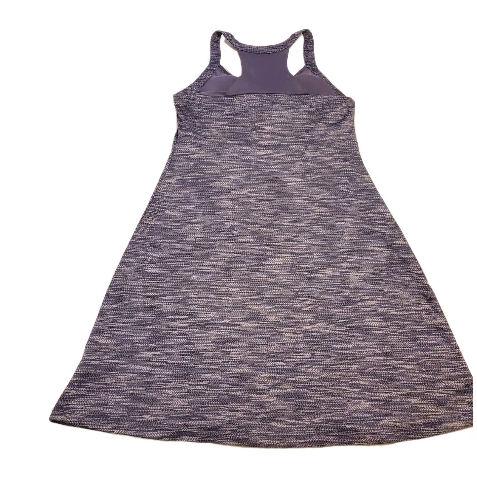 Vintage MONDETTA Womens Medium Blue Gray Sleeveless Active Wear Dress Built In Bra Golf Tennis Resort Pickle ball Size L / US 10 / IT 46 - 2 Thumbnail
