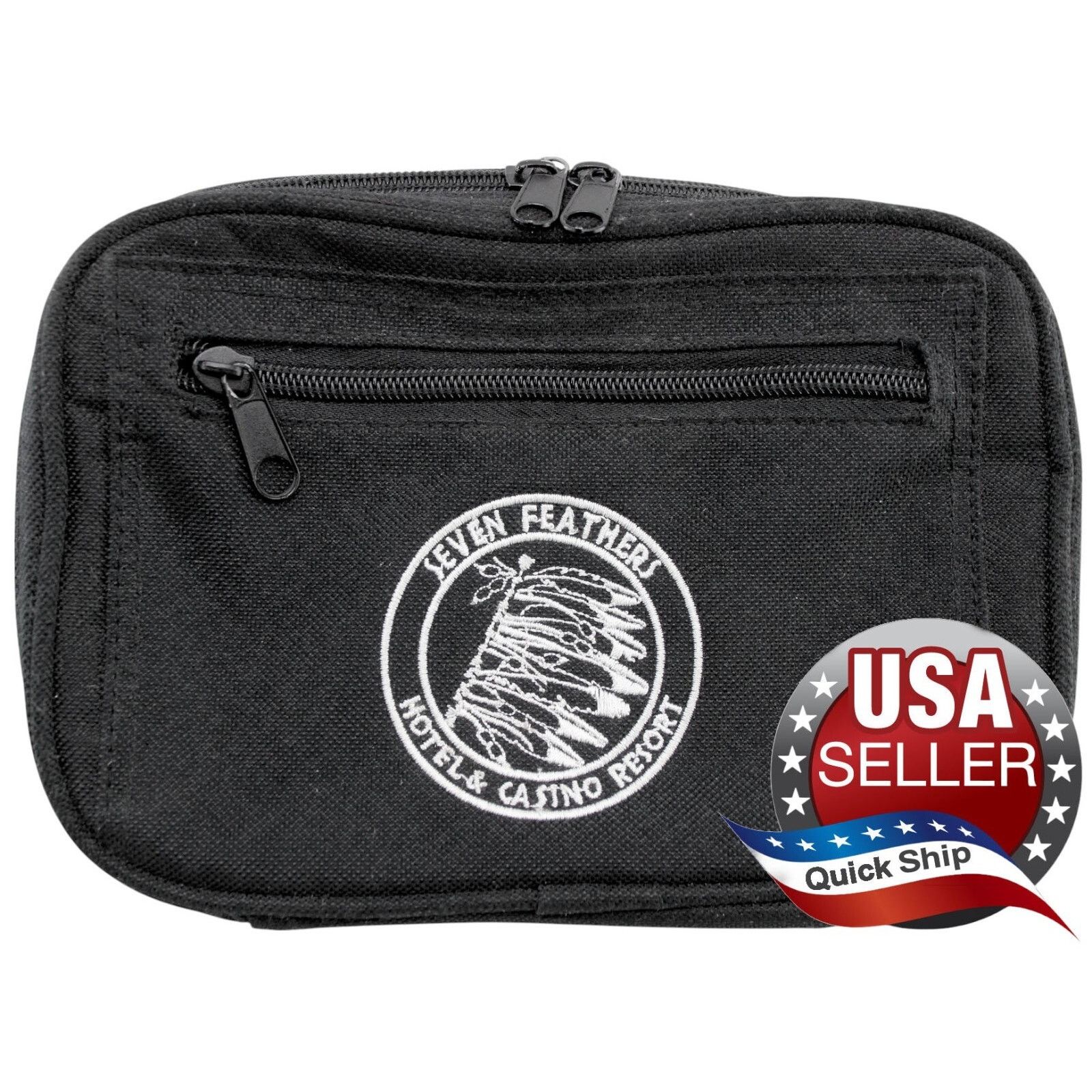 Other Seven Feathers Hotel & Casino Black Shoulder Butt Bag Size ONE SIZE - 1 Thumbnail
