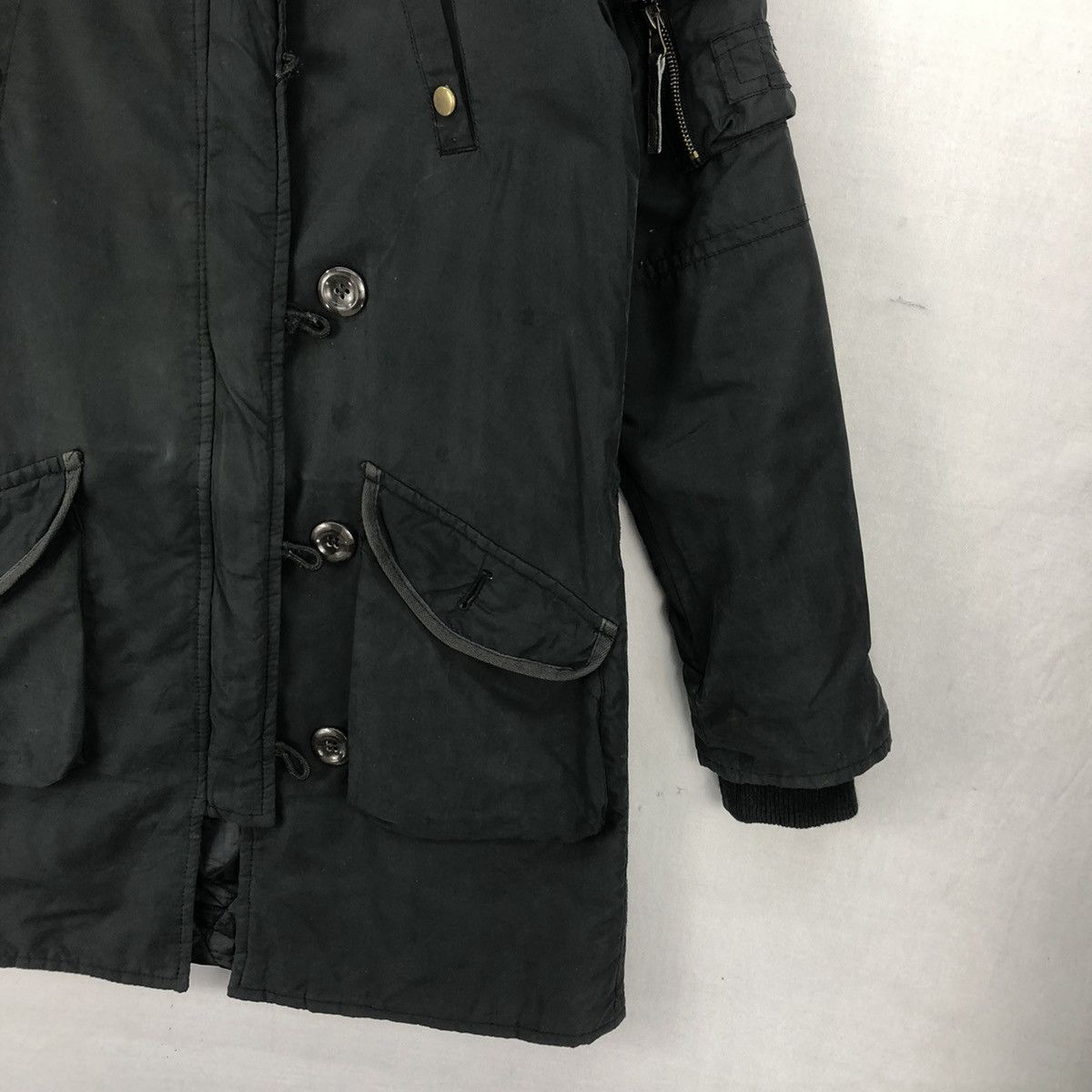 Japanese Brand Ozoc Faux Fur Type-A Non Combat Army Parka Jacket Size US XS / EU 42 / 0 - 3 Thumbnail
