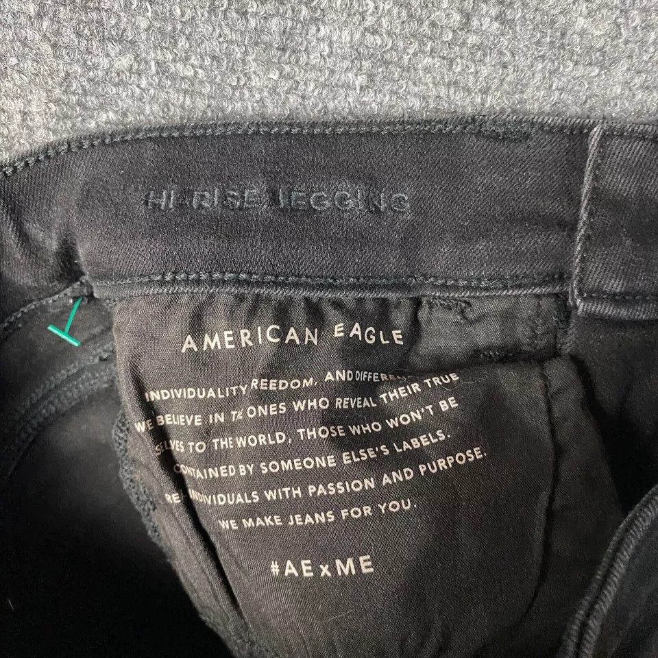 American Eagle Outfitters American Eagle High Rise Jegging Women's 4 Short Stretch Size 27" / US 4 / IT 40 - 8 Thumbnail
