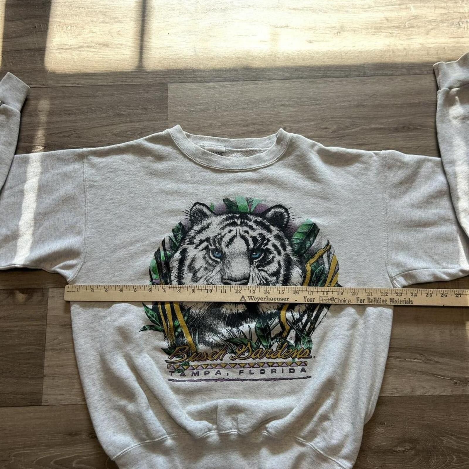 Other Vintage 90s Busch Gardens Tampa Florida tiger sweatshirt M Size US M / EU 48-50 / 2 - 5 Thumbnail