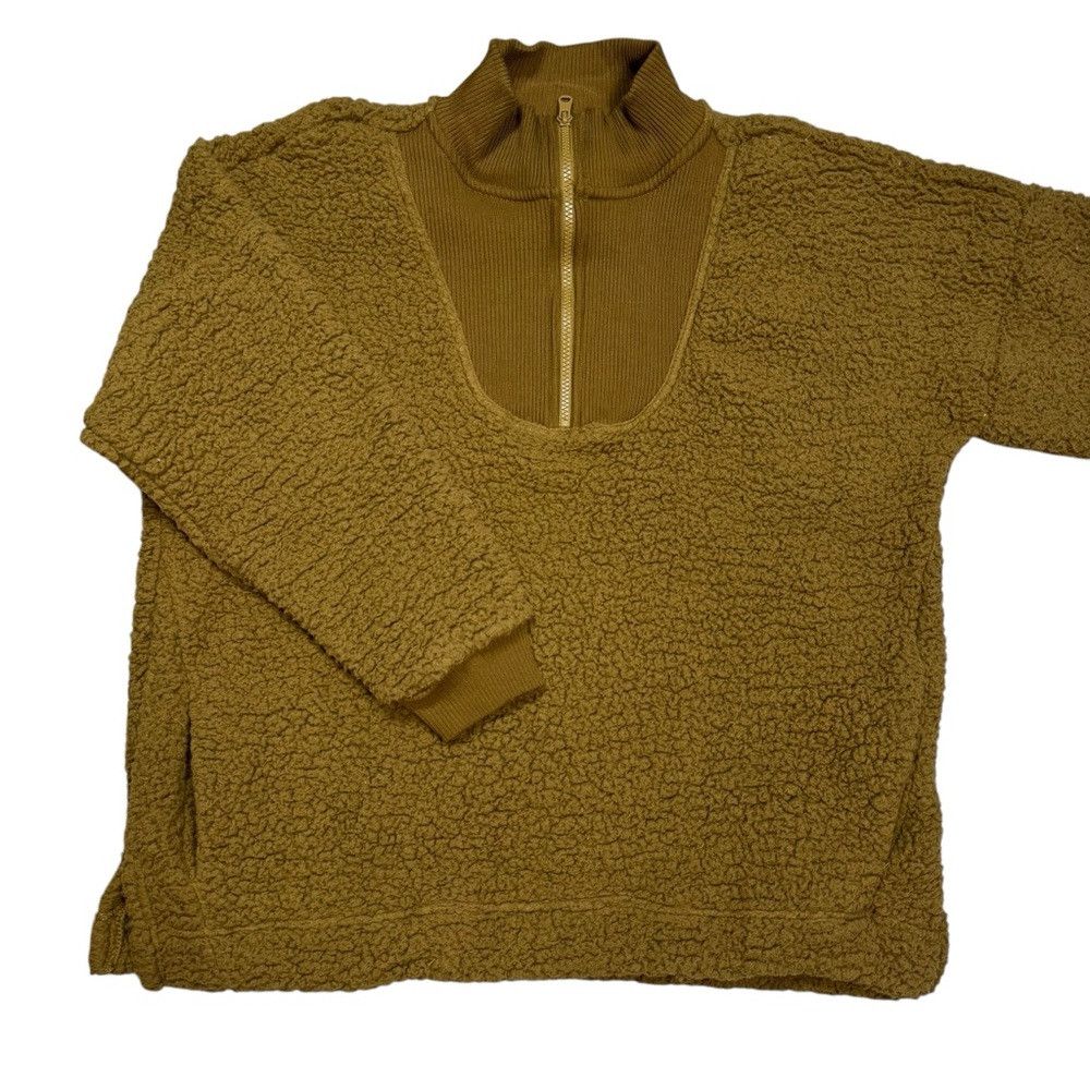 Other New Aerie Dream Sherpa Quarter Zip Sweatshirt Size S Size S / US 4 / IT 40 - 3 Thumbnail