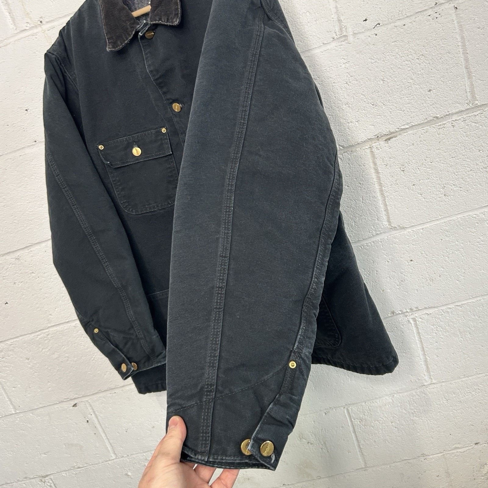 Carhartt Vintage Carhartt Blanket-Lined Chore Coat “Black” C01 BLK Size US XL / EU 56 / 4 - 10 Thumbnail