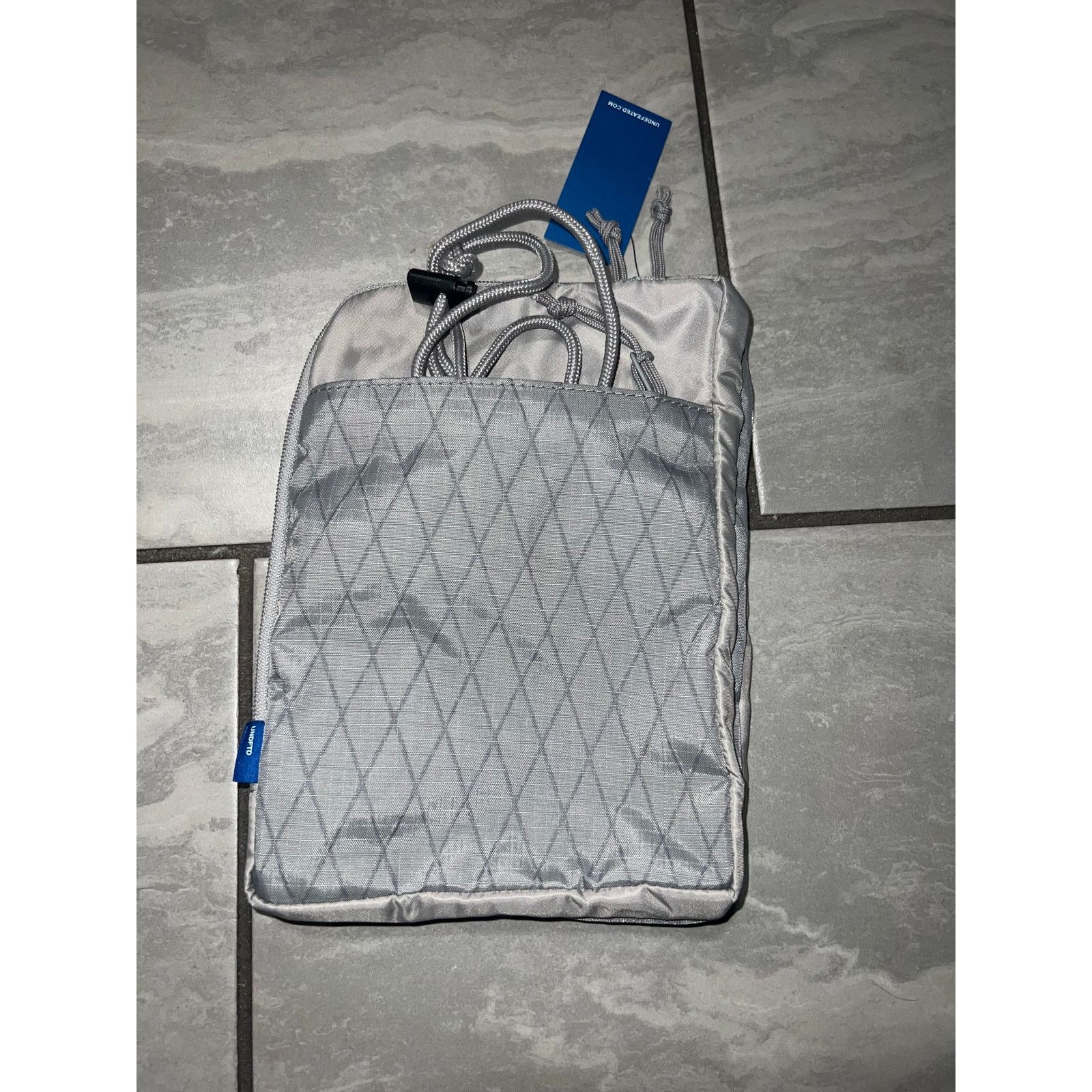 Undefeated Undefeated shoulder/ side bag grey Size ONE SIZE - 3 Thumbnail