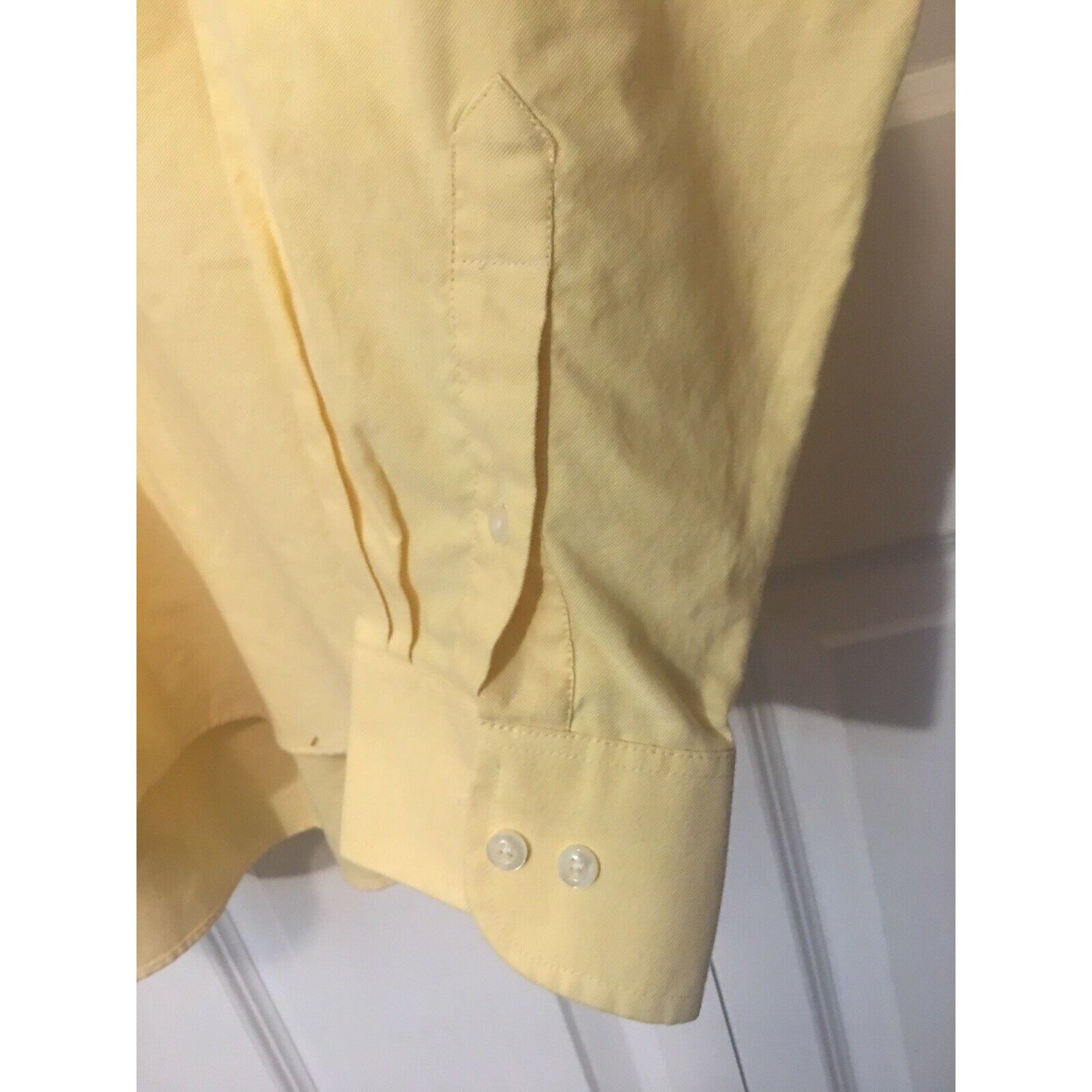 Chaps Chaps Oxford Men’s Button Shirt Yellow Size 17-17 1/2 Size US XL / EU 56 / 4 - 3 Thumbnail