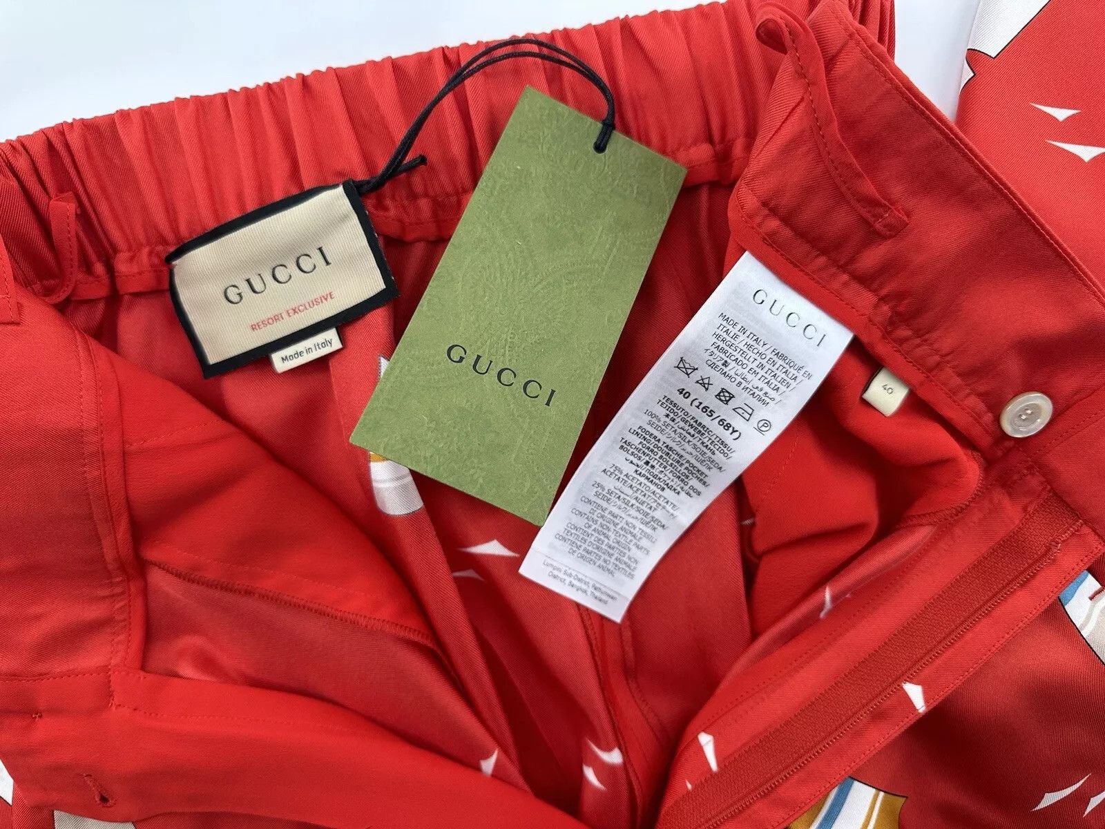 Gucci new Gucci Pants women silk Size-IT-40 / S Size 27" / US 4 / IT 40 - 13 Thumbnail
