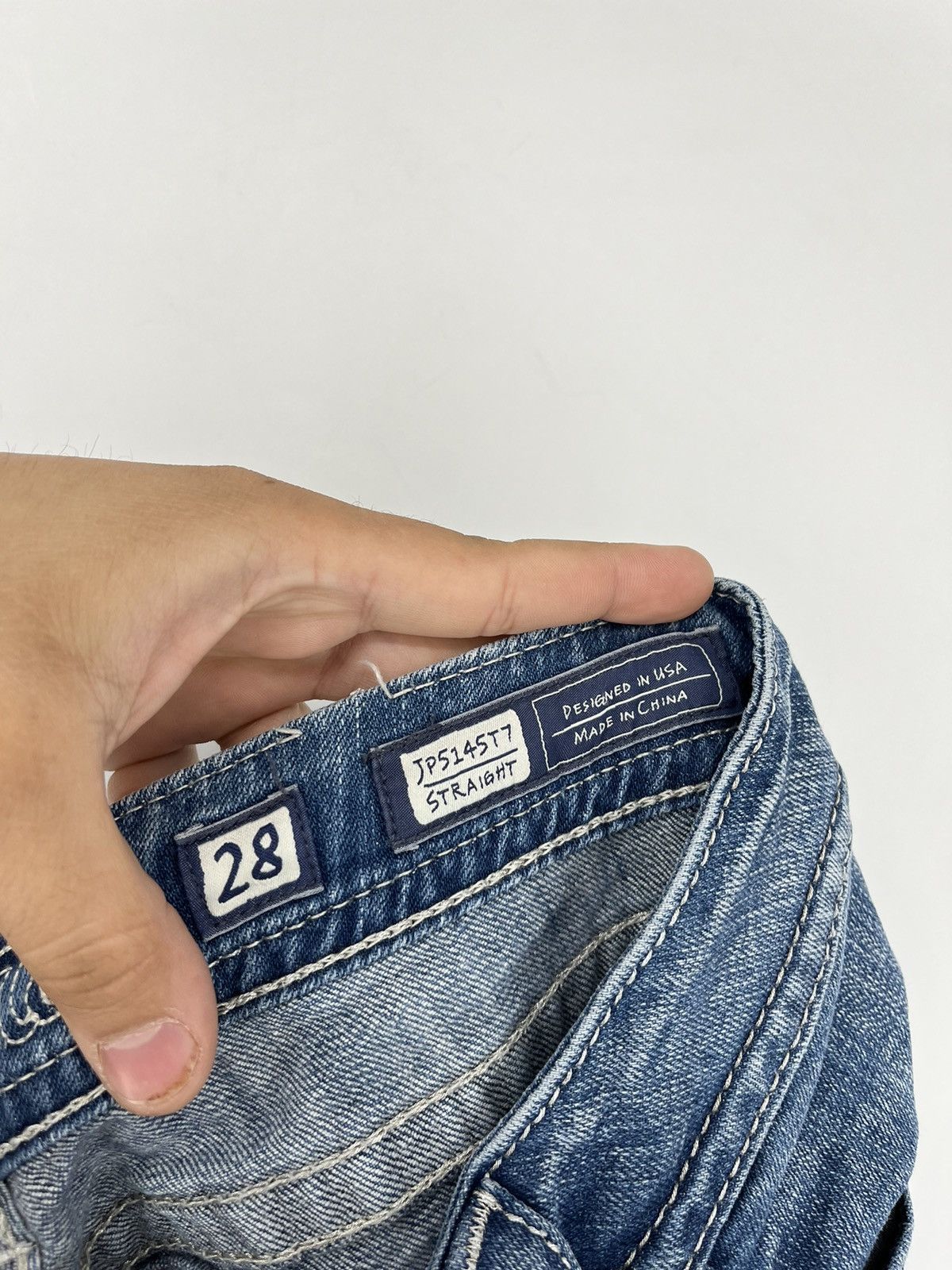 Hysteric Glamour Miss Me CRAZY Hysteric Glamour Chrome Hearts Style Jeans Size 28" / US 6 / IT 42 - 13 Thumbnail