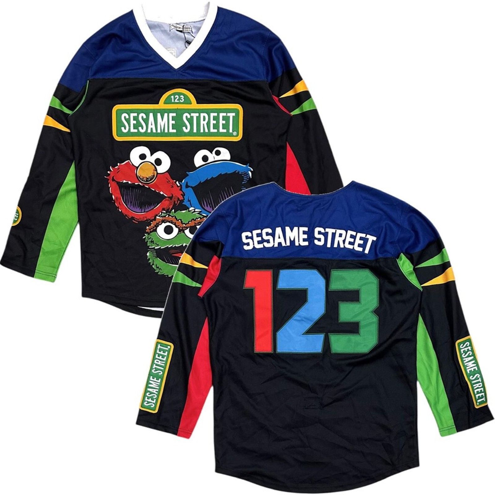 Other Sesame Street Headgear Classics Embroidered Hockey Jersey Size US L / EU 52-54 / 3 - 1 Thumbnail