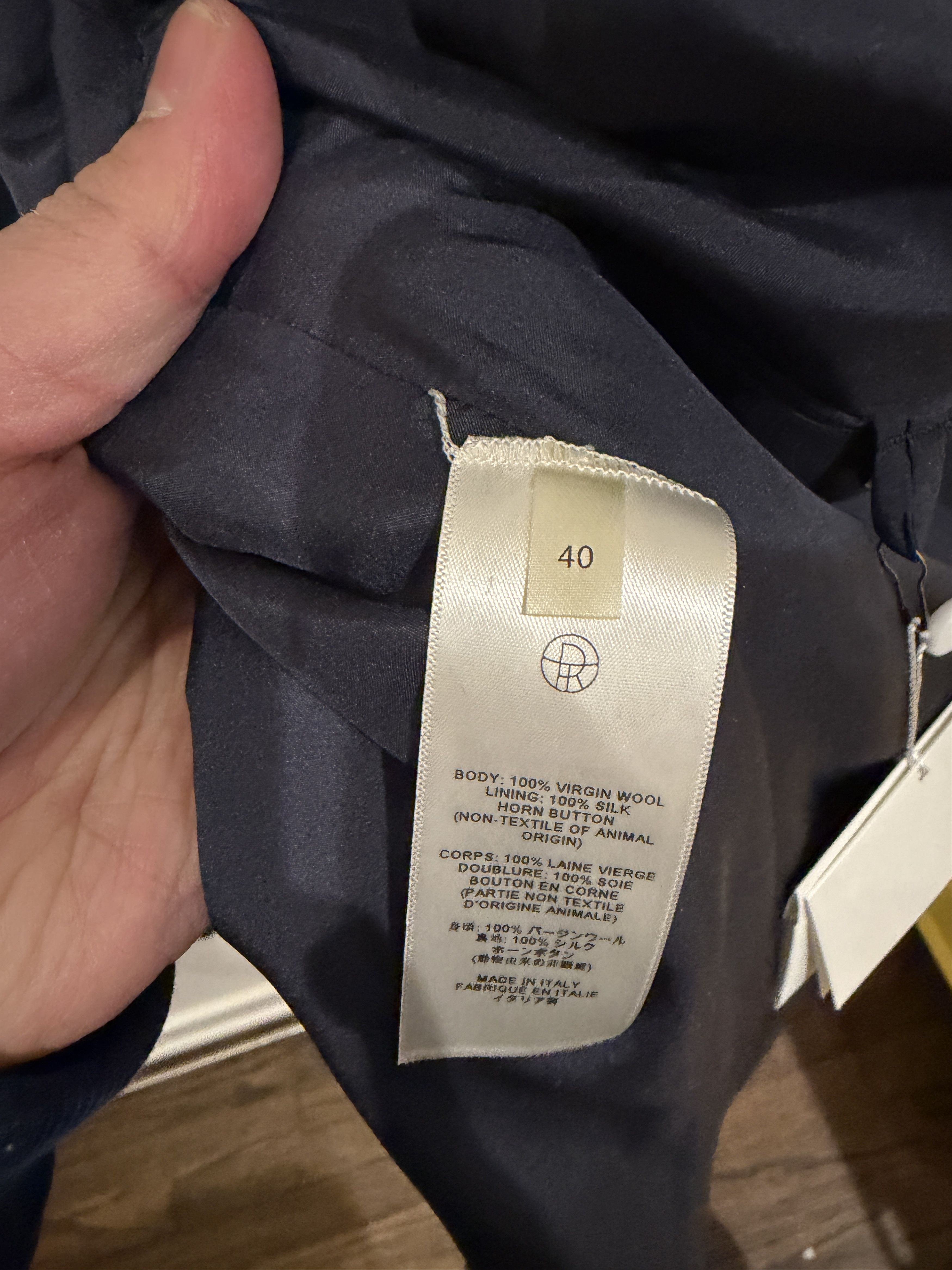 The Row Eligio Blazer NWT Size 40R - 4 Thumbnail