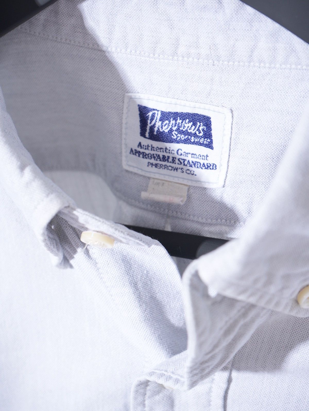 Japanese Brand Japan Pherrow union worker button shirt Size US M / EU 48-50 / 2 - 4 Thumbnail