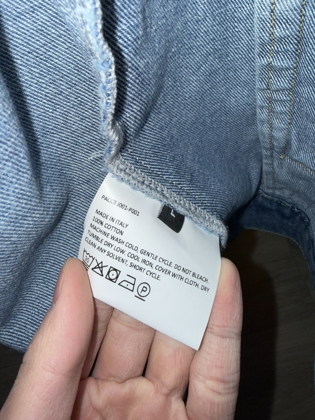 Gosha Rubchinskiy Rassvet denim jacket Size US L / EU 52-54 / 3 - 3 Thumbnail