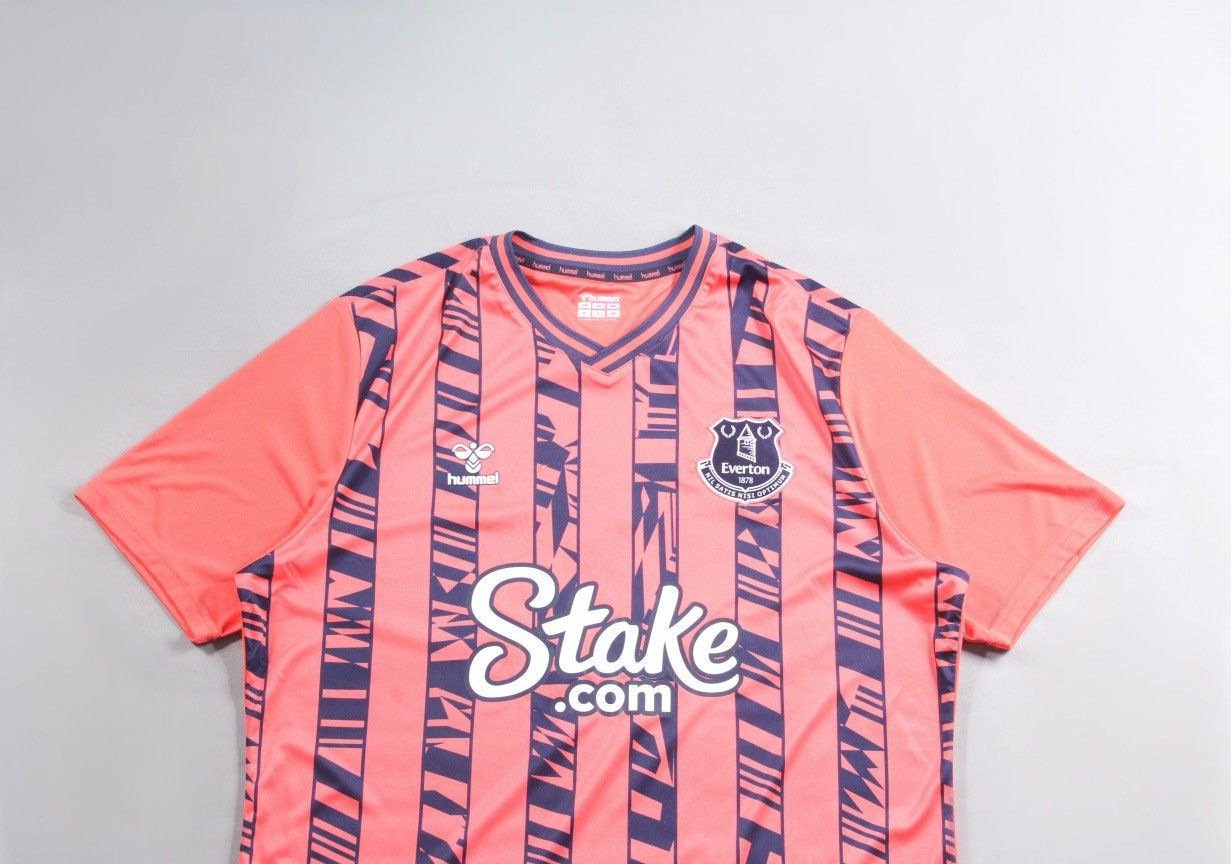 Hummel Hummel x Everton Soccer Football Jersey Shirt Orange XL Size US XL / EU 56 / 4 - 2 Thumbnail