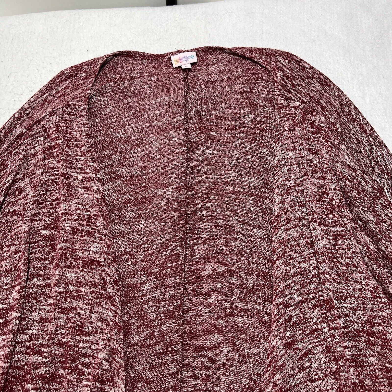 Other LuLaRoe Large Open Front Long Sleeve Cardigan Sweater Size L / US 10 / IT 46 - 2 Thumbnail