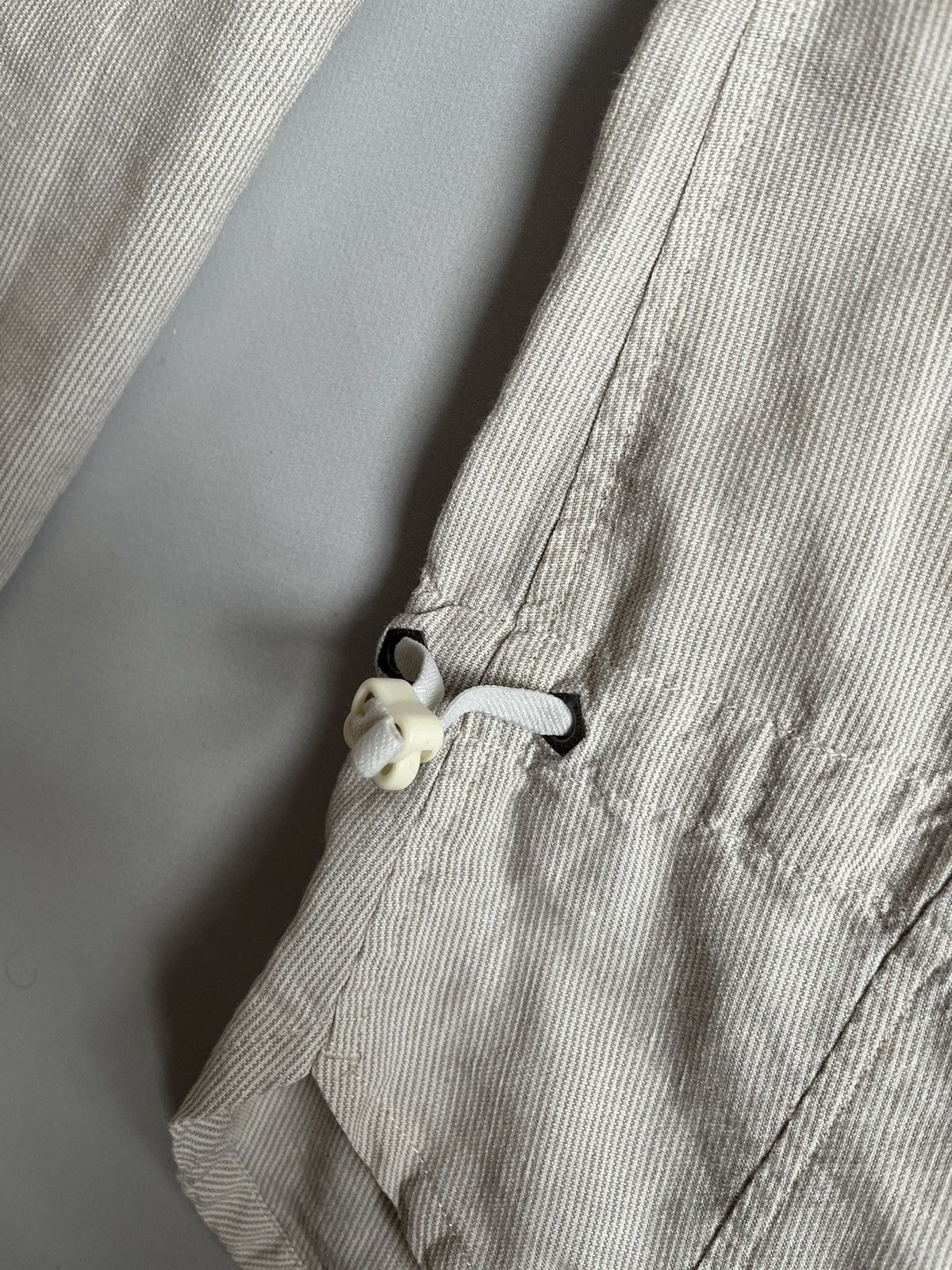 Arc'teryx Arc'teryx Gorpcore Women White Striped Linen Anorak Hoodie Size S / US 4 / IT 40 - 7 Thumbnail