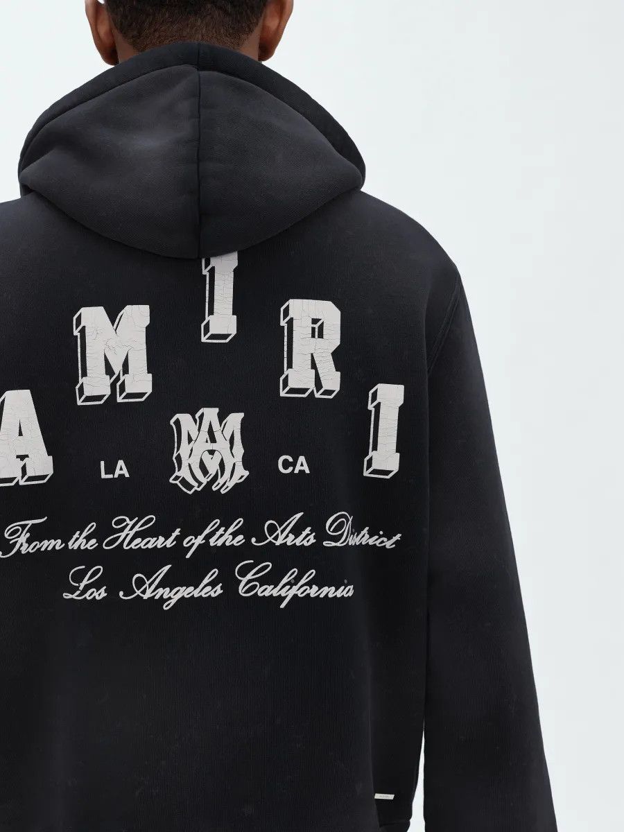 Amiri o1w1db11224 Zip Sweatshirt & Hoodie in Black Size US S / EU 44-46 / 1 - 6 Thumbnail