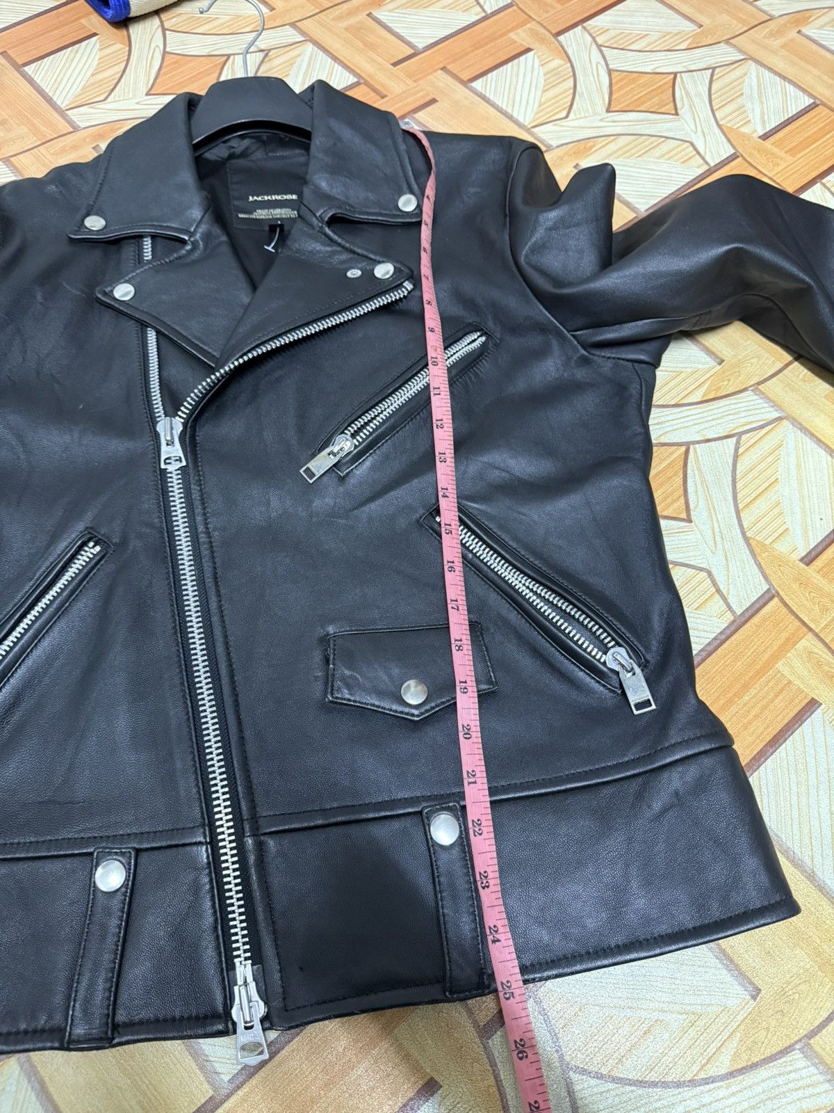 JACKROSE JACKROSE PUNK RIDER JACKET BLACK MEDIUM Size US L / EU 52-54 / 3 - 12 Thumbnail