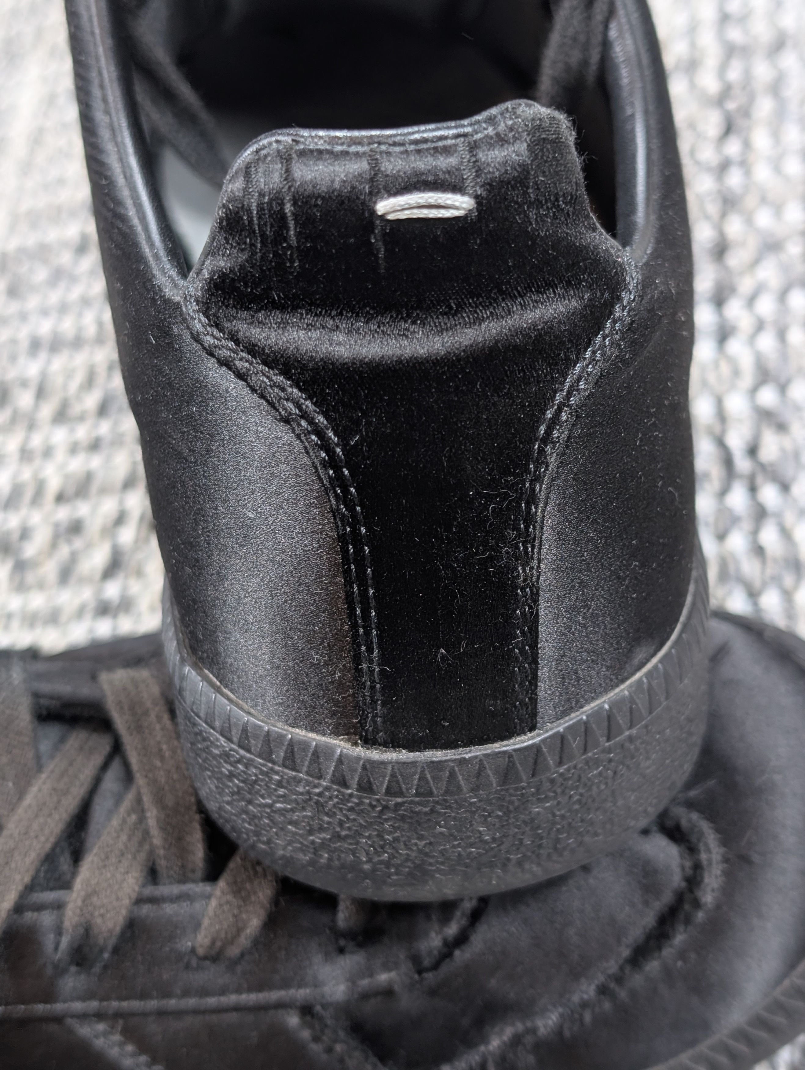 Maison Margiela Maison Margiela Satin Silk Distressed Replica GAT Sneaker Size US 8.5 / EU 41-42 - 11 Thumbnail