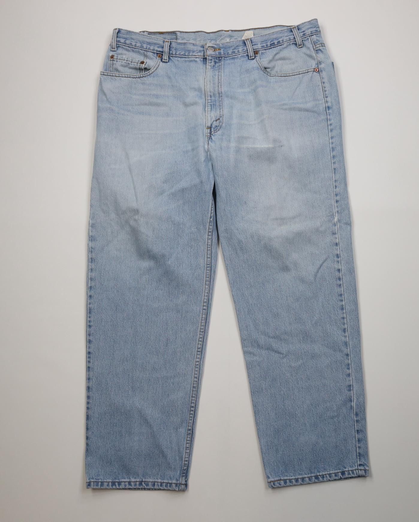 Levi's Vintage 90s Levis 550 Relaxed Fit Denim Jeans Blue Cotton Size US 42 / EU 58 - 1 Thumbnail