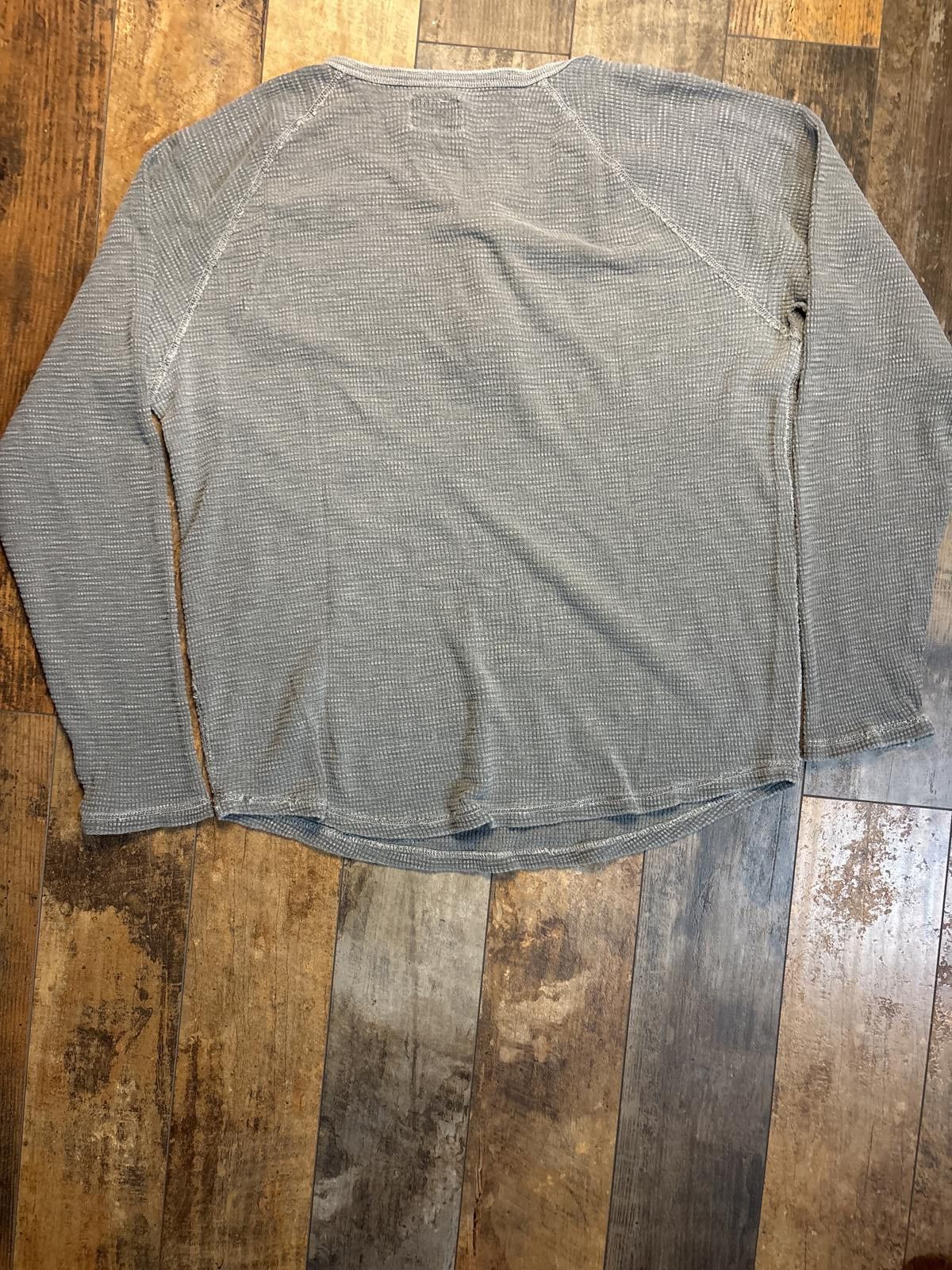 Lucky Brand Lucky Brand Men's Long Sleeve Thermal Shirt Gray Size M Size US M / EU 48-50 / 2 - 8 Thumbnail