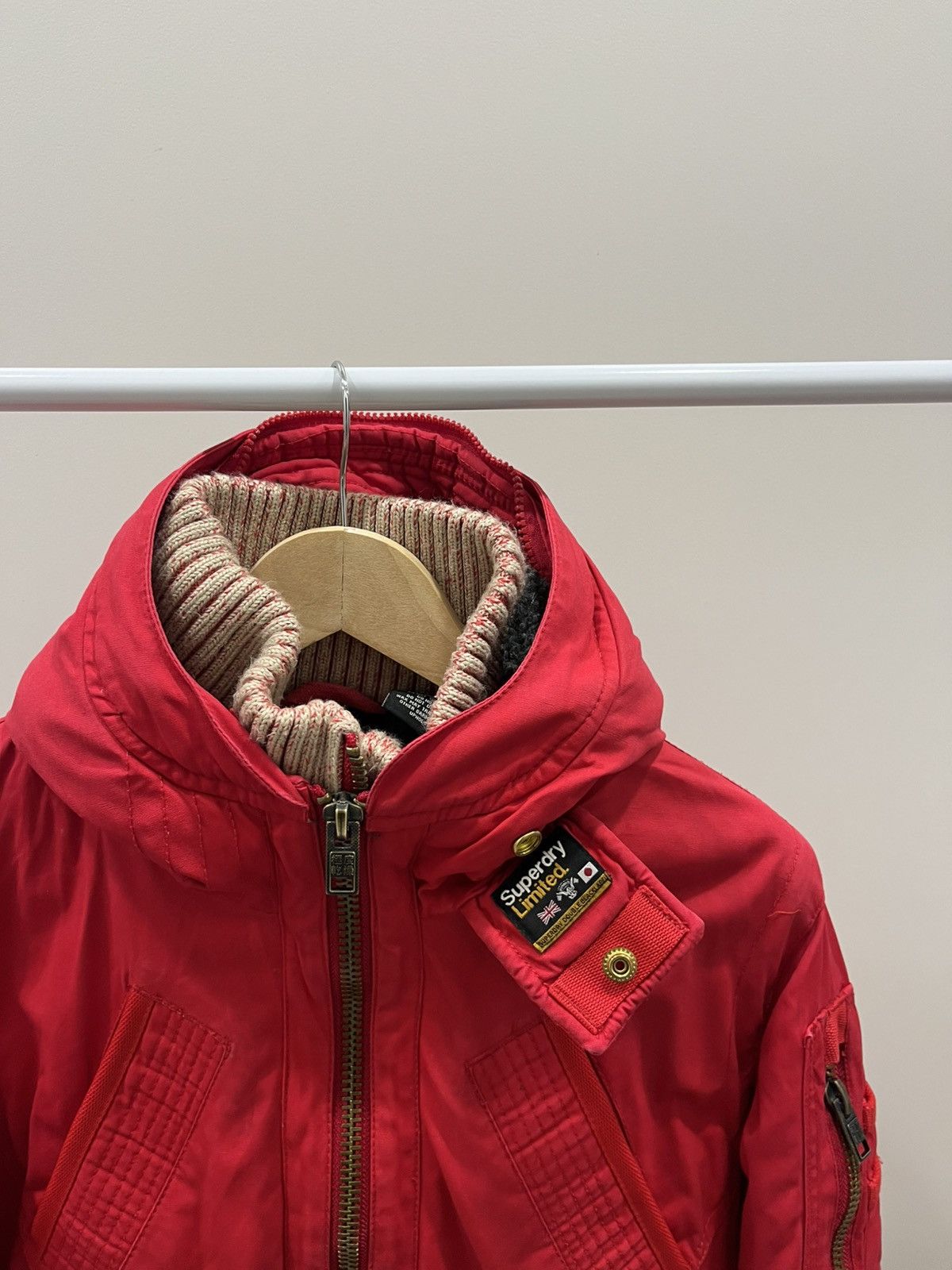 If Six Was Nine Superdry Japan wmns faded Fur Hood ifsixwasnine Size L / US 10 / IT 46 - 2 Thumbnail