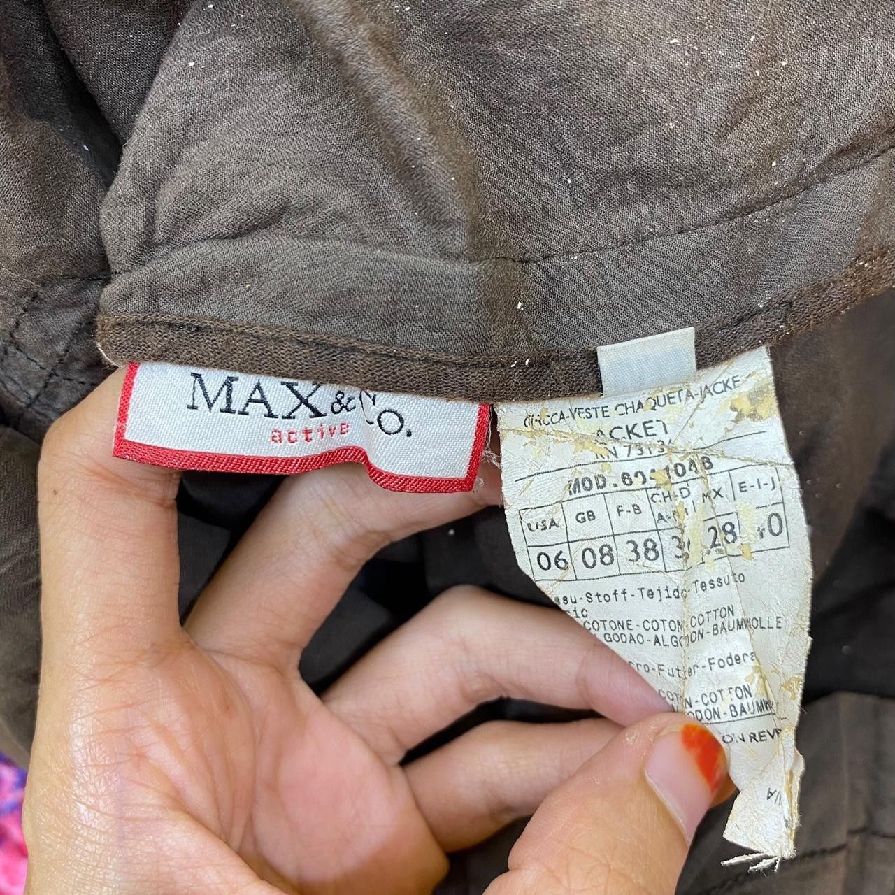 Max Mara MAX MARA Max & Co Active Collection Motorcycle Jacket Punk Size XS / US 0-2 / IT 36-38 - 6 Thumbnail