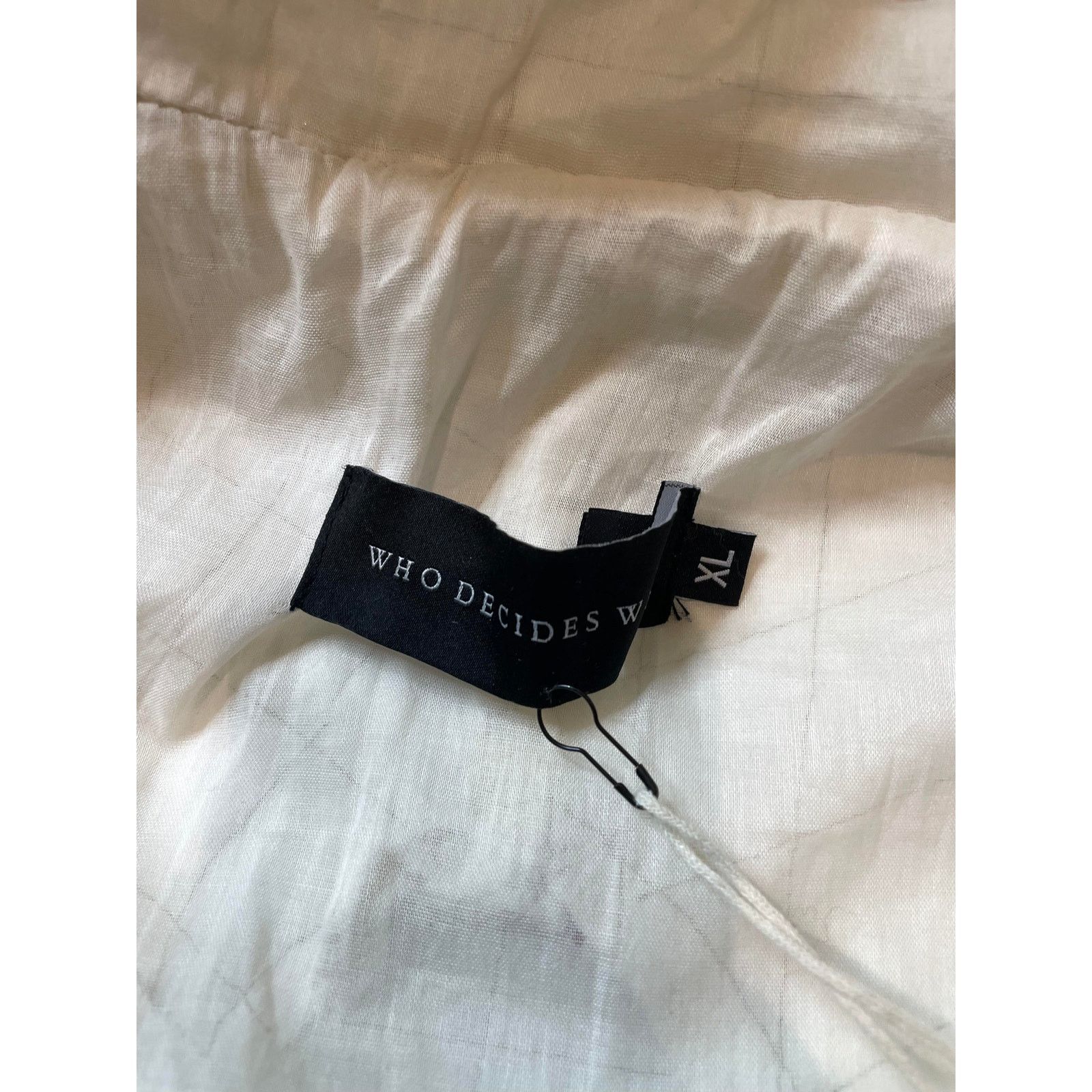Who Decides War WDW Floral Patch White Jacket Size US XL / EU 56 / 4 - 5 Thumbnail