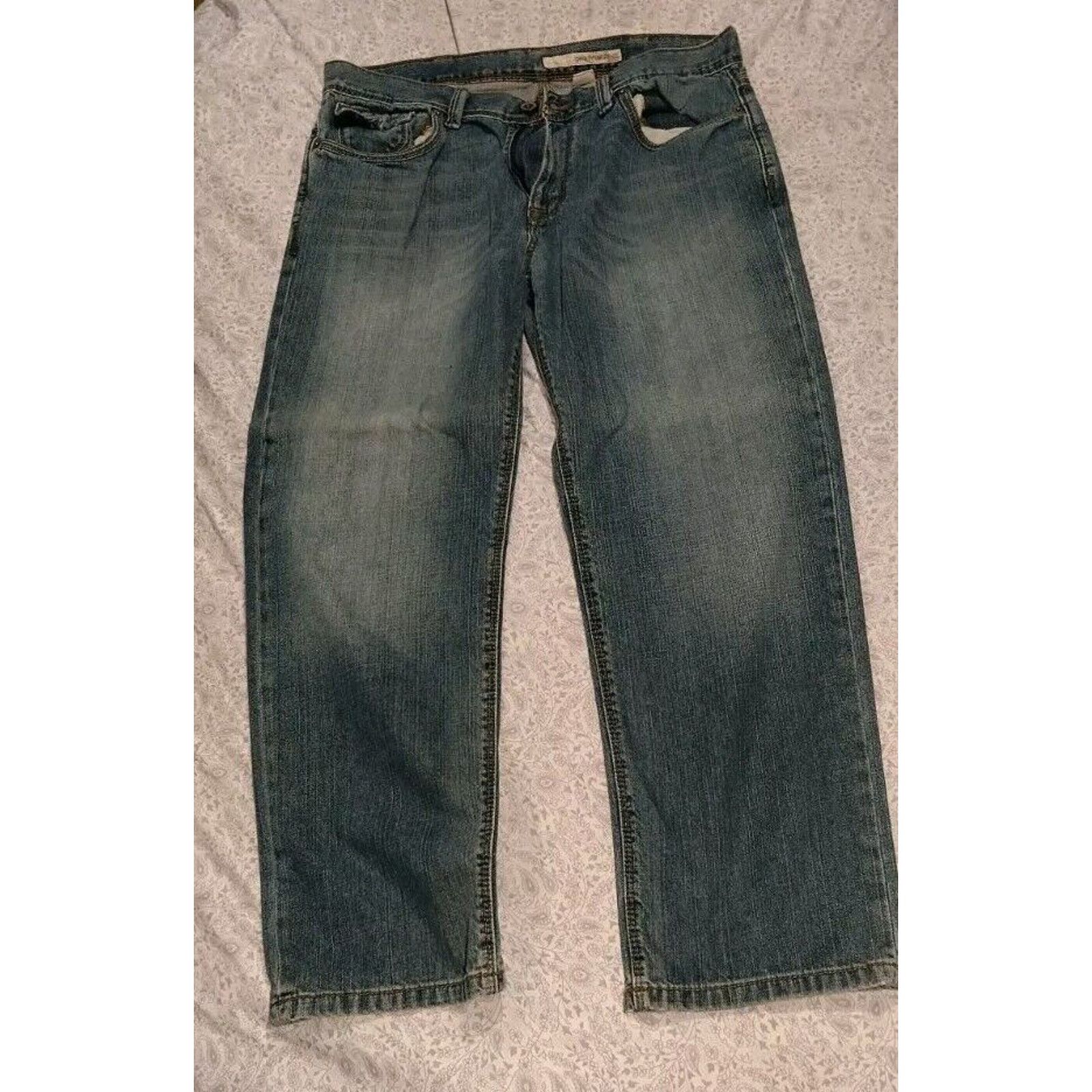 Wrangler Wrangler Jeans Company Slim Straight Cut Pre-owned 36 X 30 Size US 36 / EU 52 - 1 Thumbnail