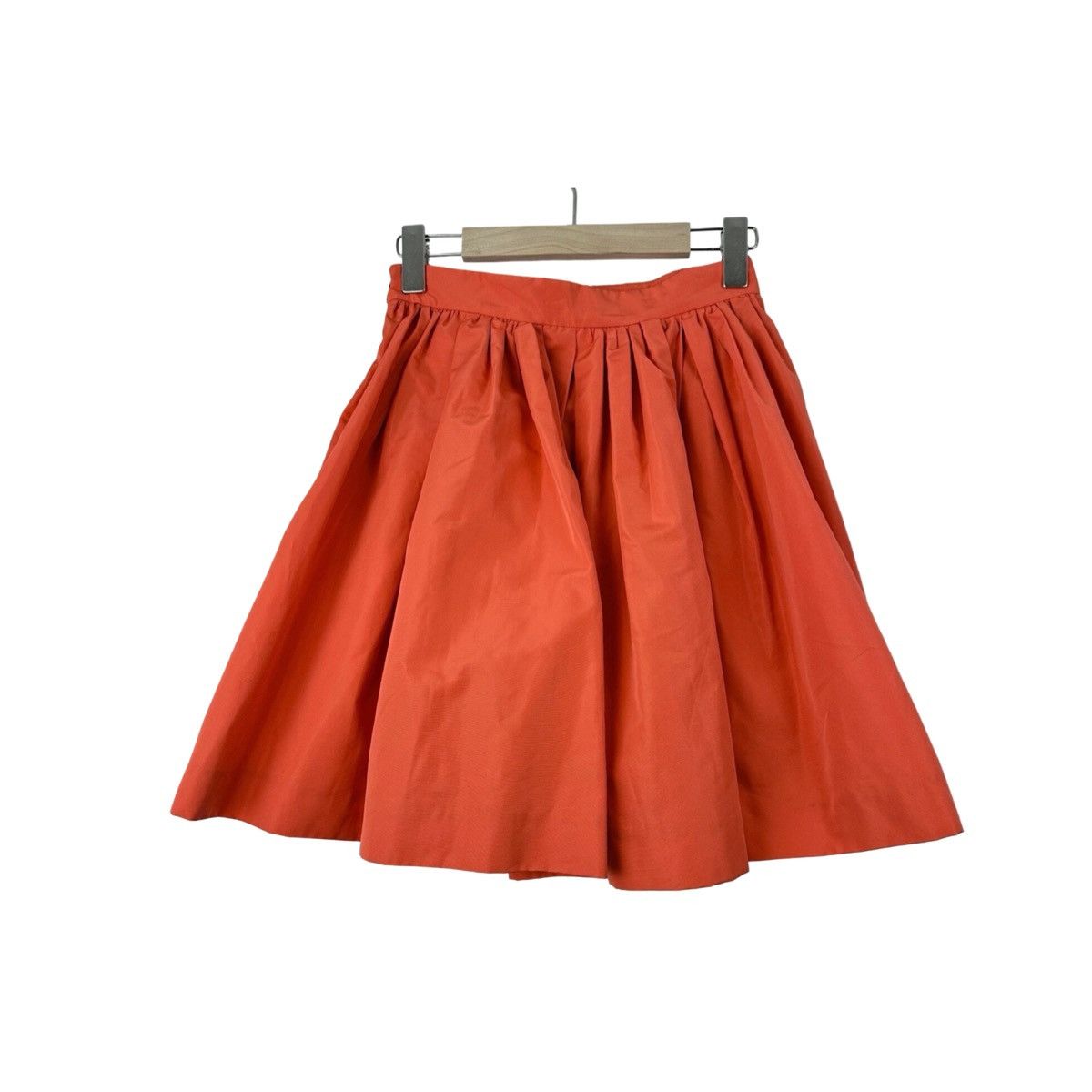 Miu Miu Miu Miu high-waisted silk mini skirt Size 26" / US 2 / IT 38 - 2 Thumbnail
