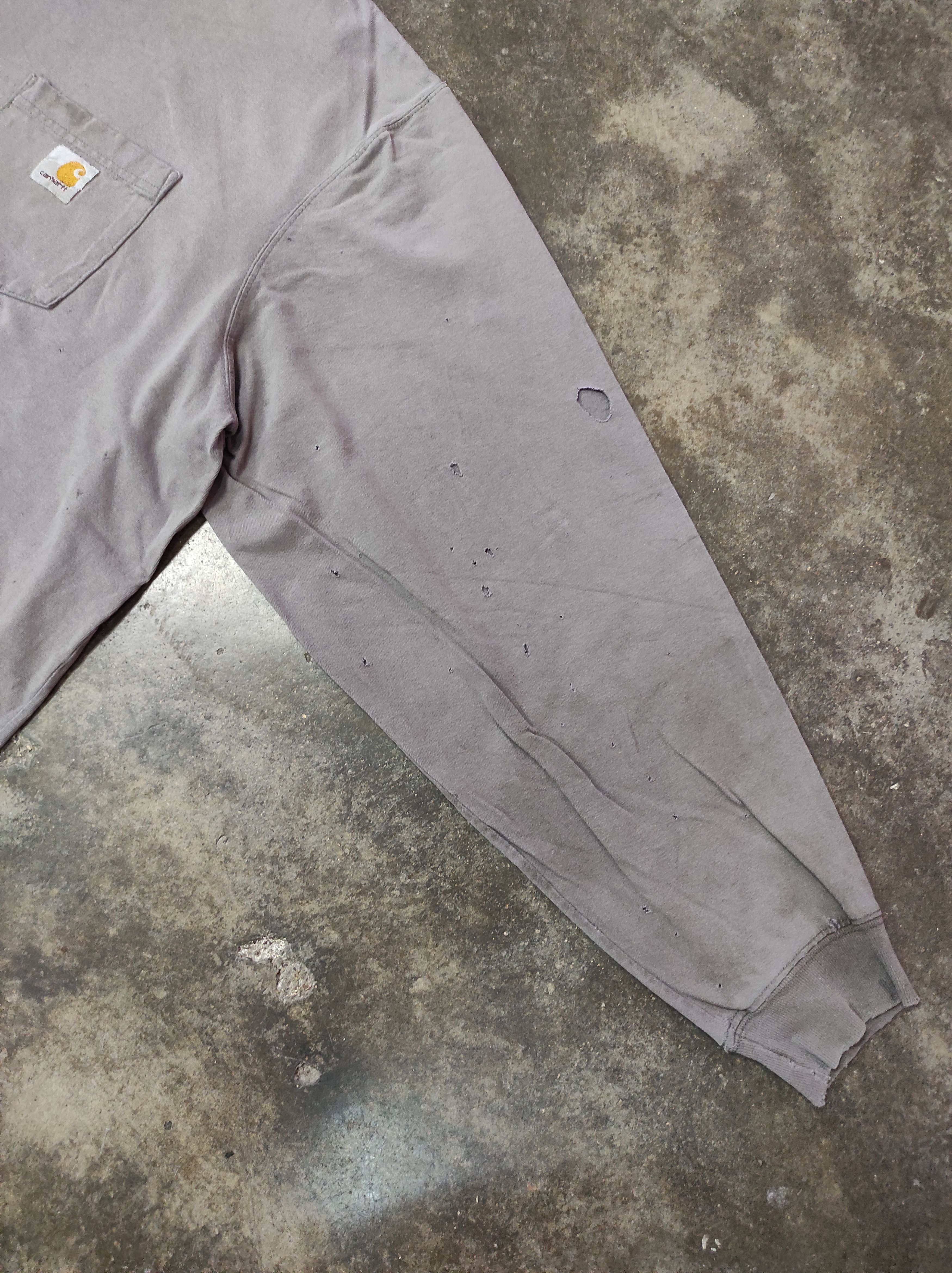 Carhartt DISTRESSED CARHARTT T-SHIRT LONGSLEEVE Size US XXL / EU 58 / 5 - 3 Thumbnail