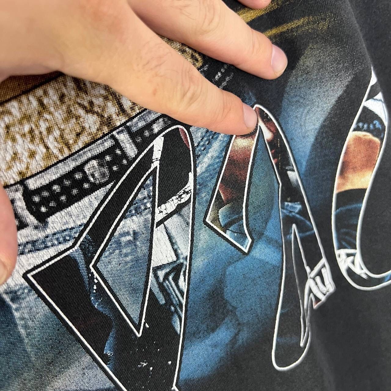 Band Tees 2 PAC Vintage Rap Tee Big Print Y2k Style Baggy Fit Size US L / EU 52-54 / 3 - 5 Thumbnail