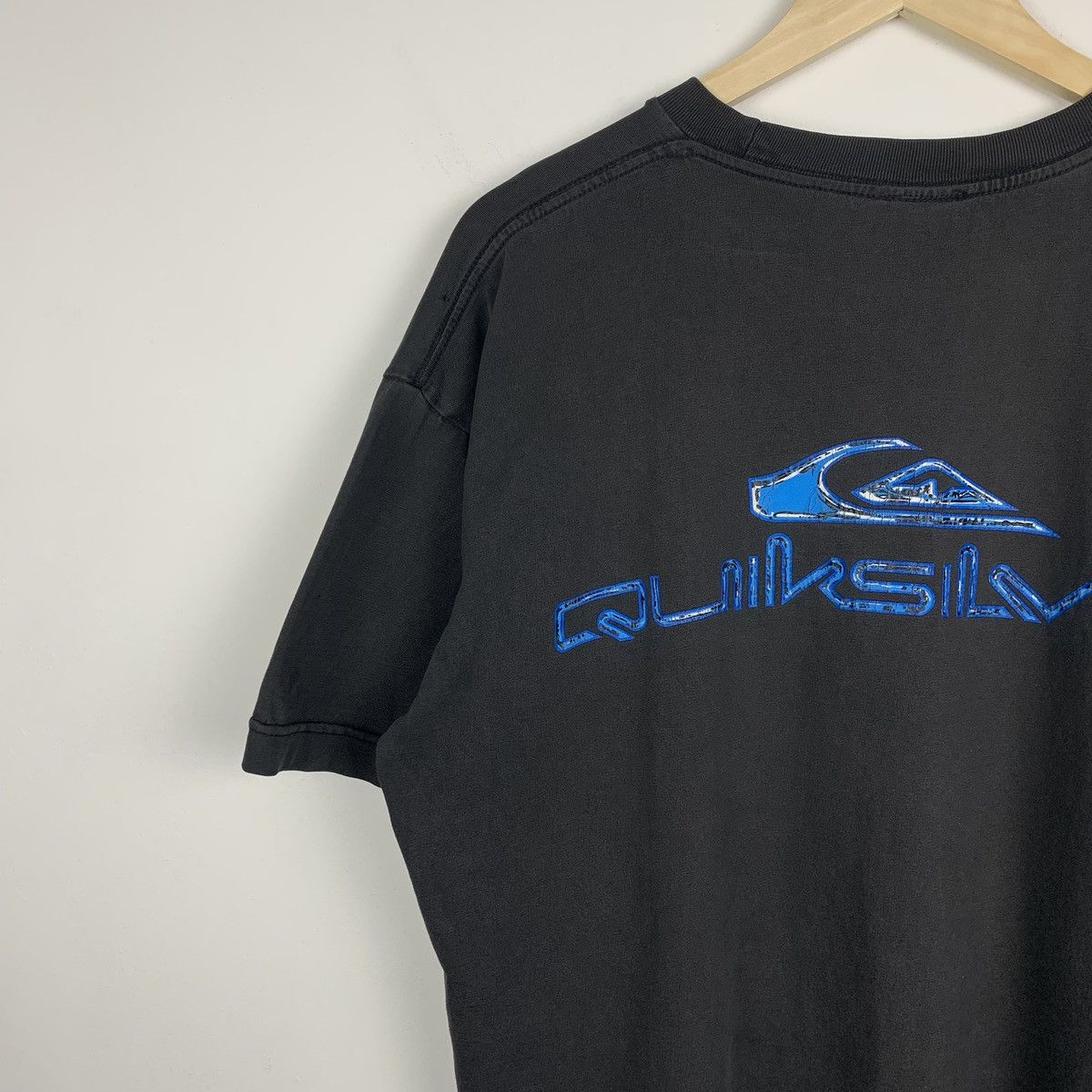 Quiksilver Vintage Quiksilver Faded Distressed T-Shirt Made IN USA XL Size US XL / EU 56 / 4 - 4 Thumbnail