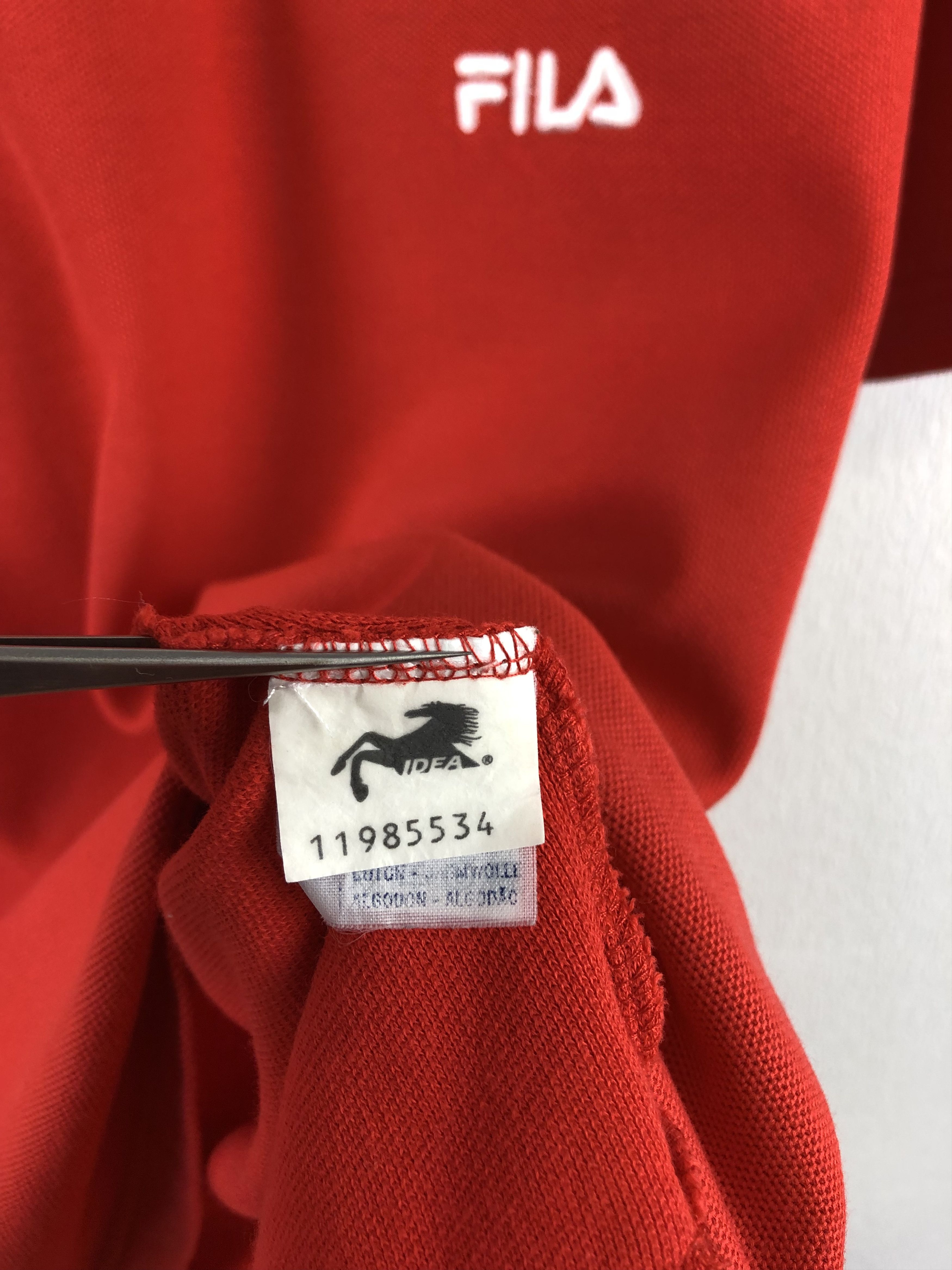 Ferrari Vintage Ferrari Racing Shirt Tee Rare Red Scuderia Formula Size US L / EU 52-54 / 3 - 8 Thumbnail