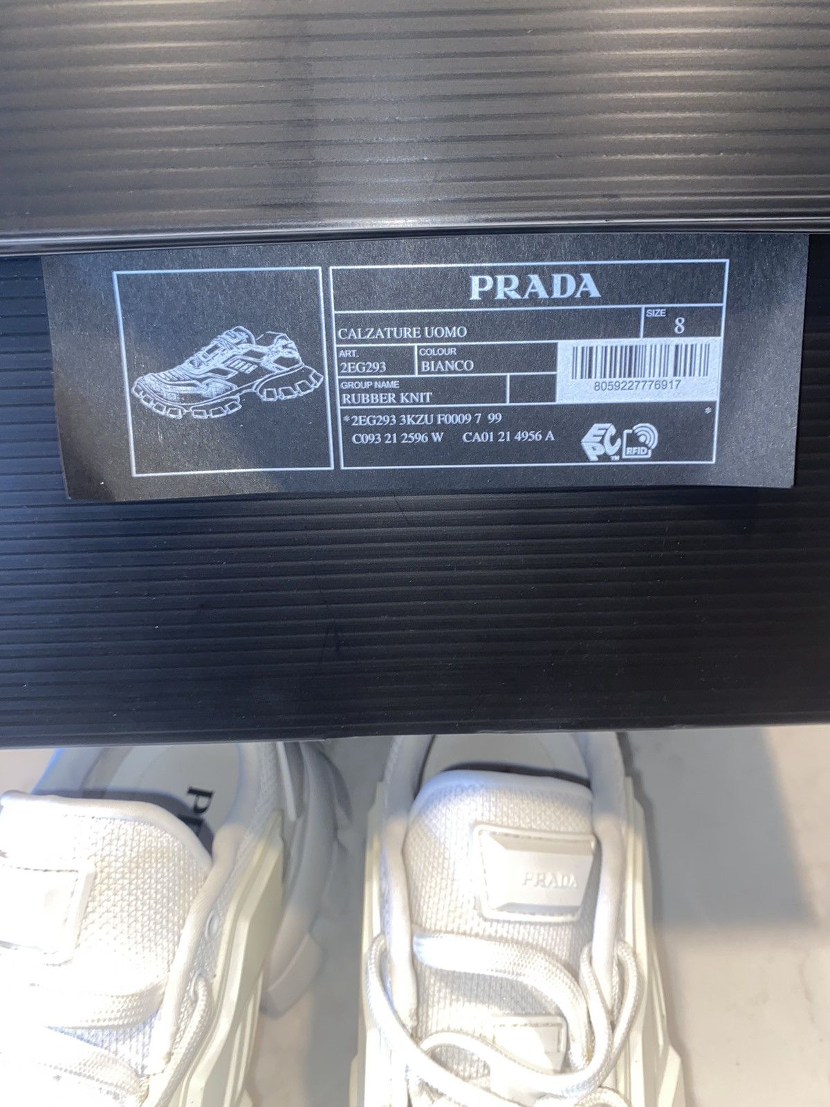 Prada Prada Cloudbust Knit - White Size US 9 / EU 42 - 6 Thumbnail