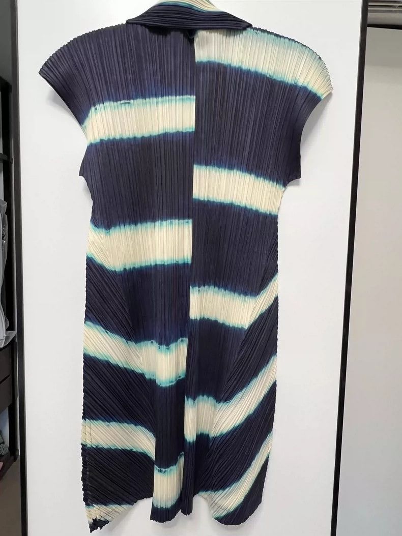 Issey Miyake issey miyake size：3 Tie-dyed long shirt 2506-Nextarrow Size XXS / US 00 / IT 34 - 2 Thumbnail