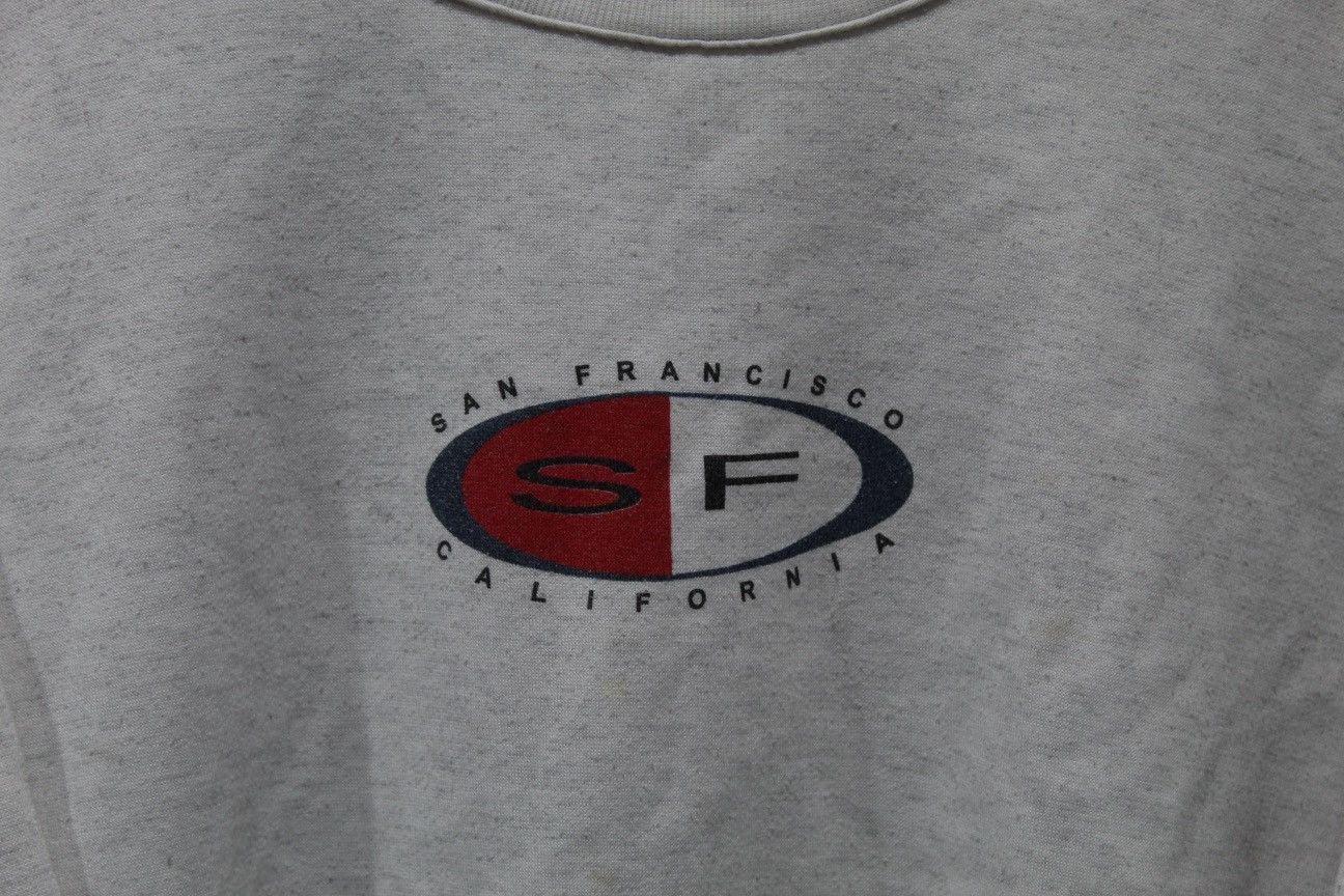 Vintage Vintage 1990s San Francisco California Crewneck Grey Size XL Size US XL / EU 56 / 4 - 3 Thumbnail
