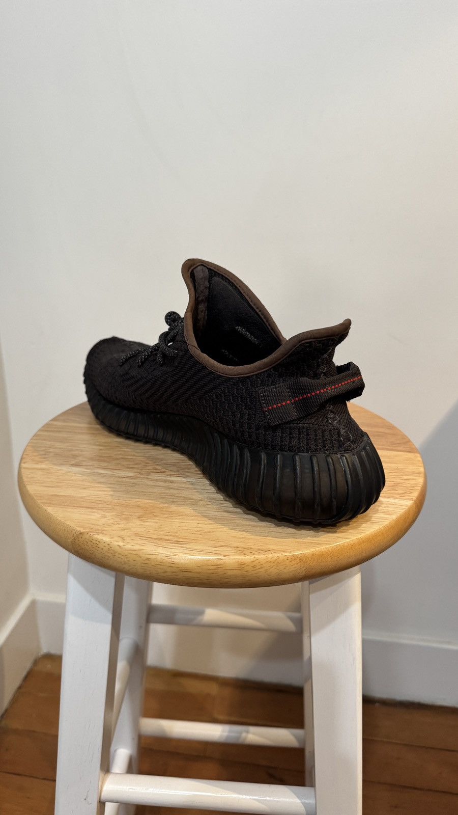 Adidas Yeezy Boost 350 V2 “Black” – Non-Reflective Size US 12.5 / EU 45-46 - 11 Thumbnail