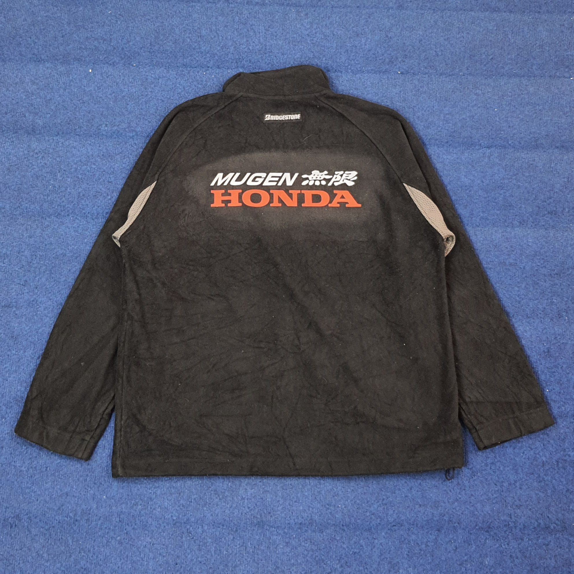 Japanese Brand Vintage Bridgestone Custom Honda Mugen Sports Jacket C224N4 Size US L / EU 52-54 / 3 - 1 Thumbnail