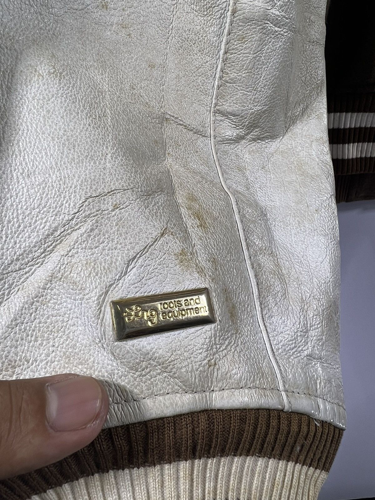 LRG 🔥 The LRG Clothing Company Leather Varsity - XL Size US L / EU 52-54 / 3 - 17 Thumbnail