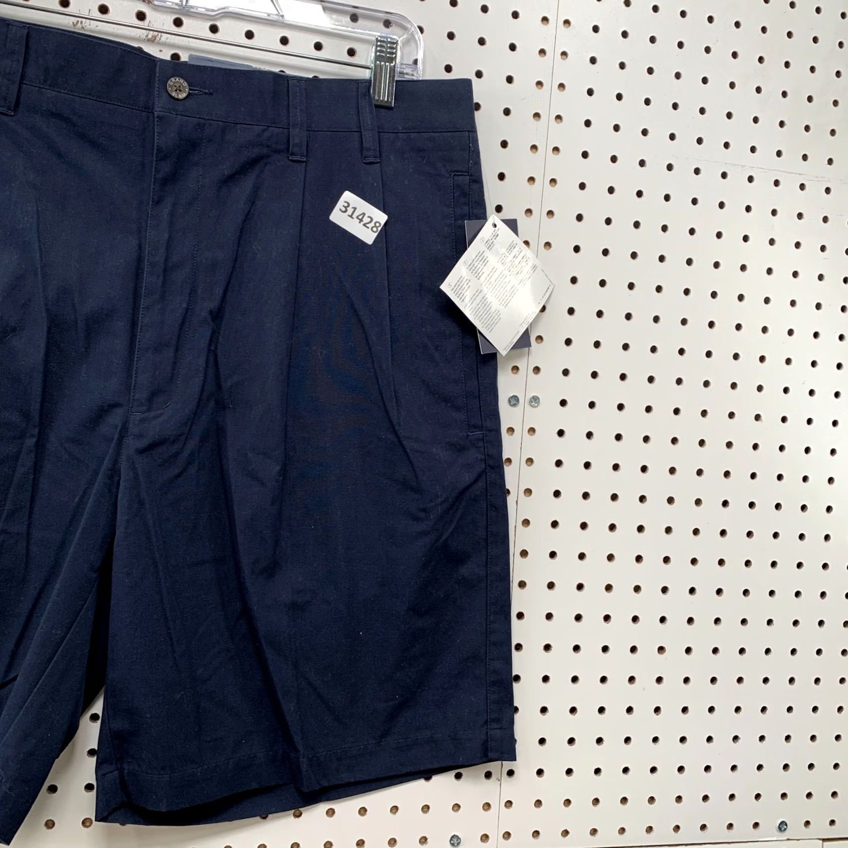 Vintage Grand Slam CHino Shorts Mens Size 36x8 Navy Blue Casual TEFLON NWT Size US 36 / EU 52 - 4 Thumbnail