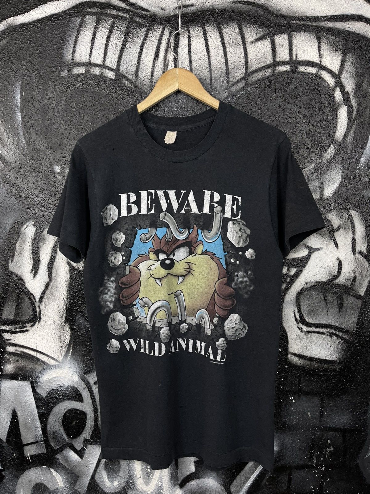 Warner Bros Vintage Warner Bros 1994 Tasmanian Devil Destroyed T-Shirt Size US S / EU 44-46 / 1 - 2 Thumbnail