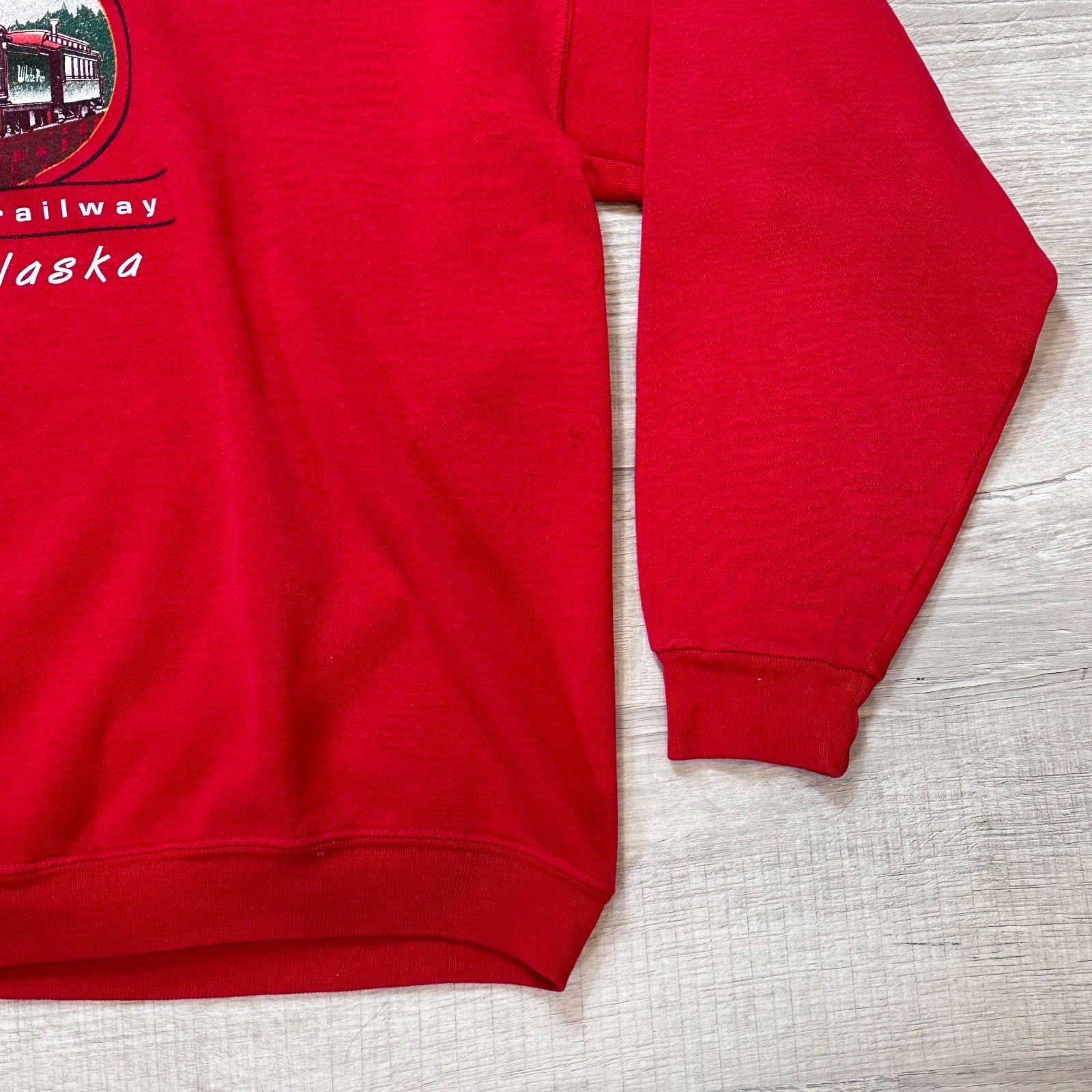 Jerzees Vintage Alaska White Pass Yukon Route Crewneck Sweatshirt Size US XXL / EU 58 / 5 - 3 Thumbnail