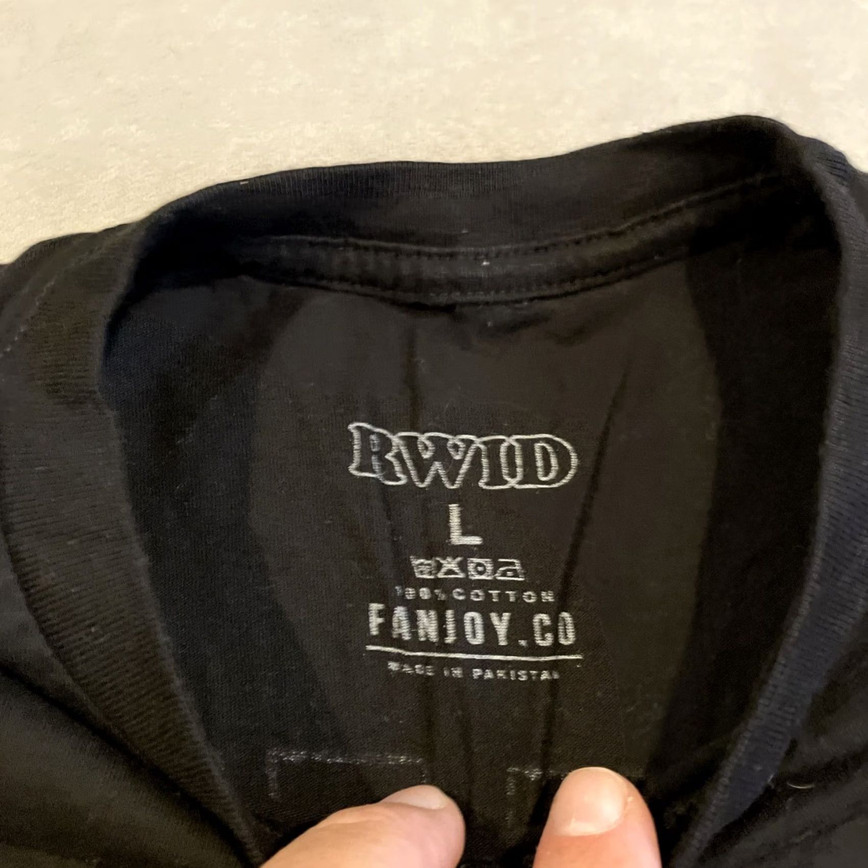 X-LARGE Fanjoy Rest When I'm Dead RWID TOUR Double Sided T Shirt Large Awesome Mens Size US L / EU 52-54 / 3 - 3 Thumbnail