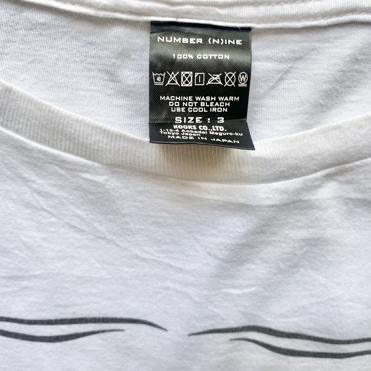 Number (N)ine N(N) Jack Daniel Logo LS Tee Size US M / EU 48-50 / 2 - 4 Thumbnail