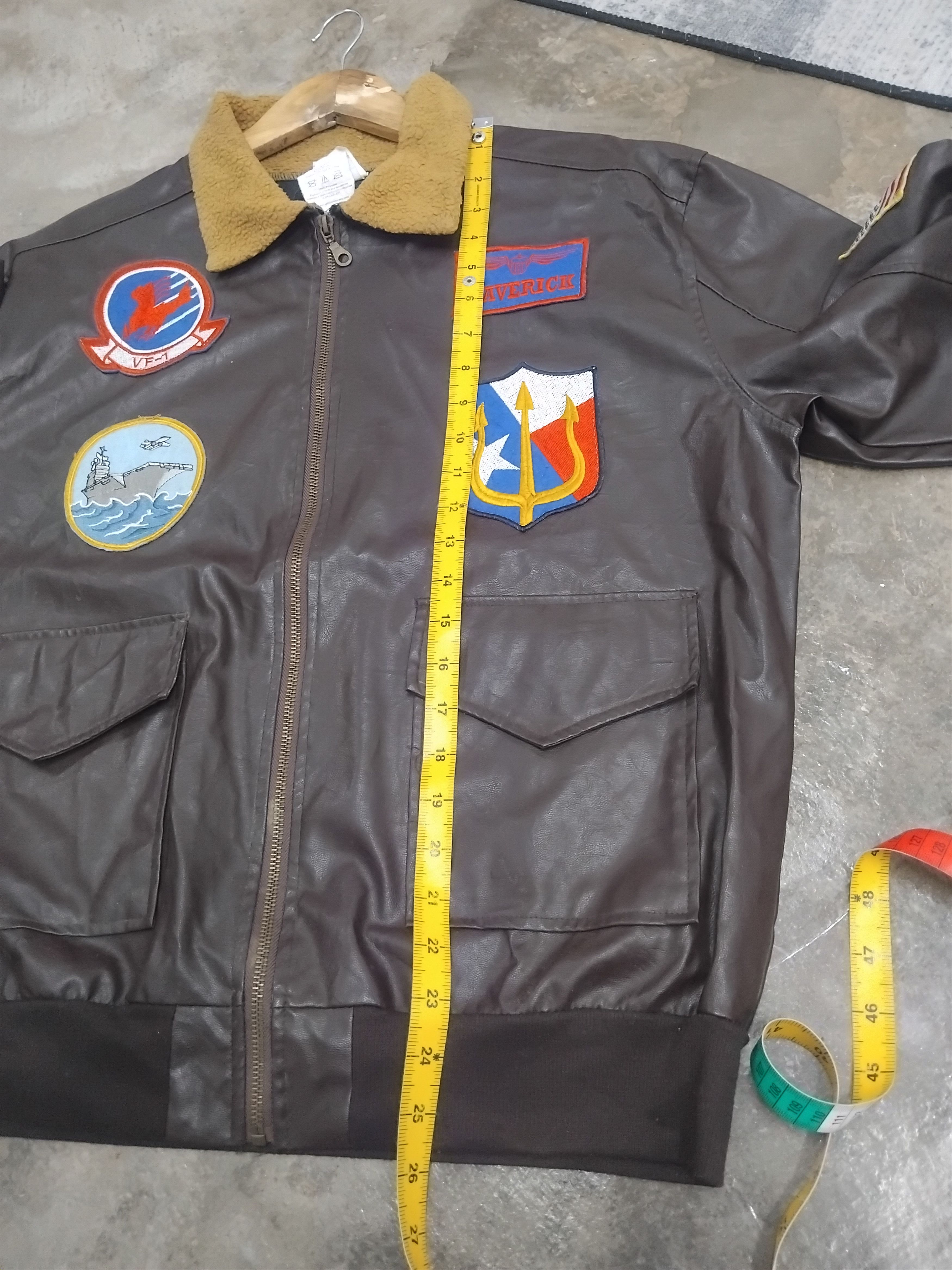 Japanese Brand 💥Top Gun paramount picture brown colour jacket Size US M / EU 48-50 / 2 - 9 Thumbnail