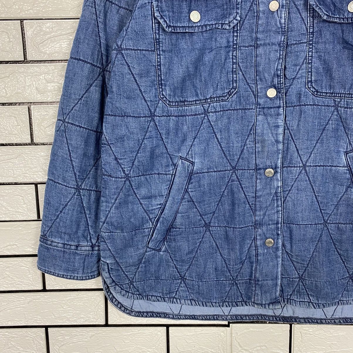 Japanese Brand Vintage Shirt Denim Jacket Gap Size US M / EU 48-50 / 2 - 5 Thumbnail