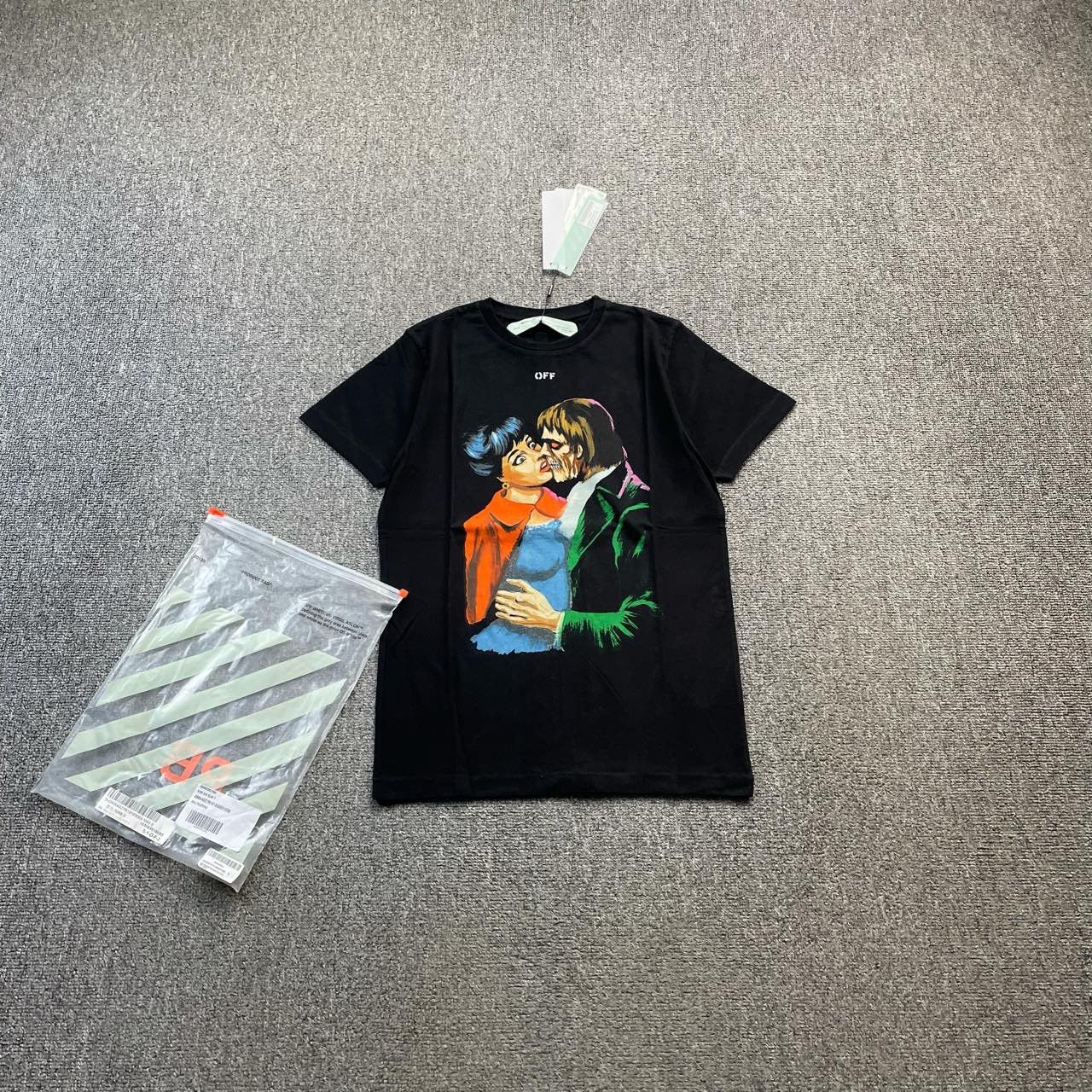 image of Off White Off-White Skull Short in Black, Men's (Size Medium)