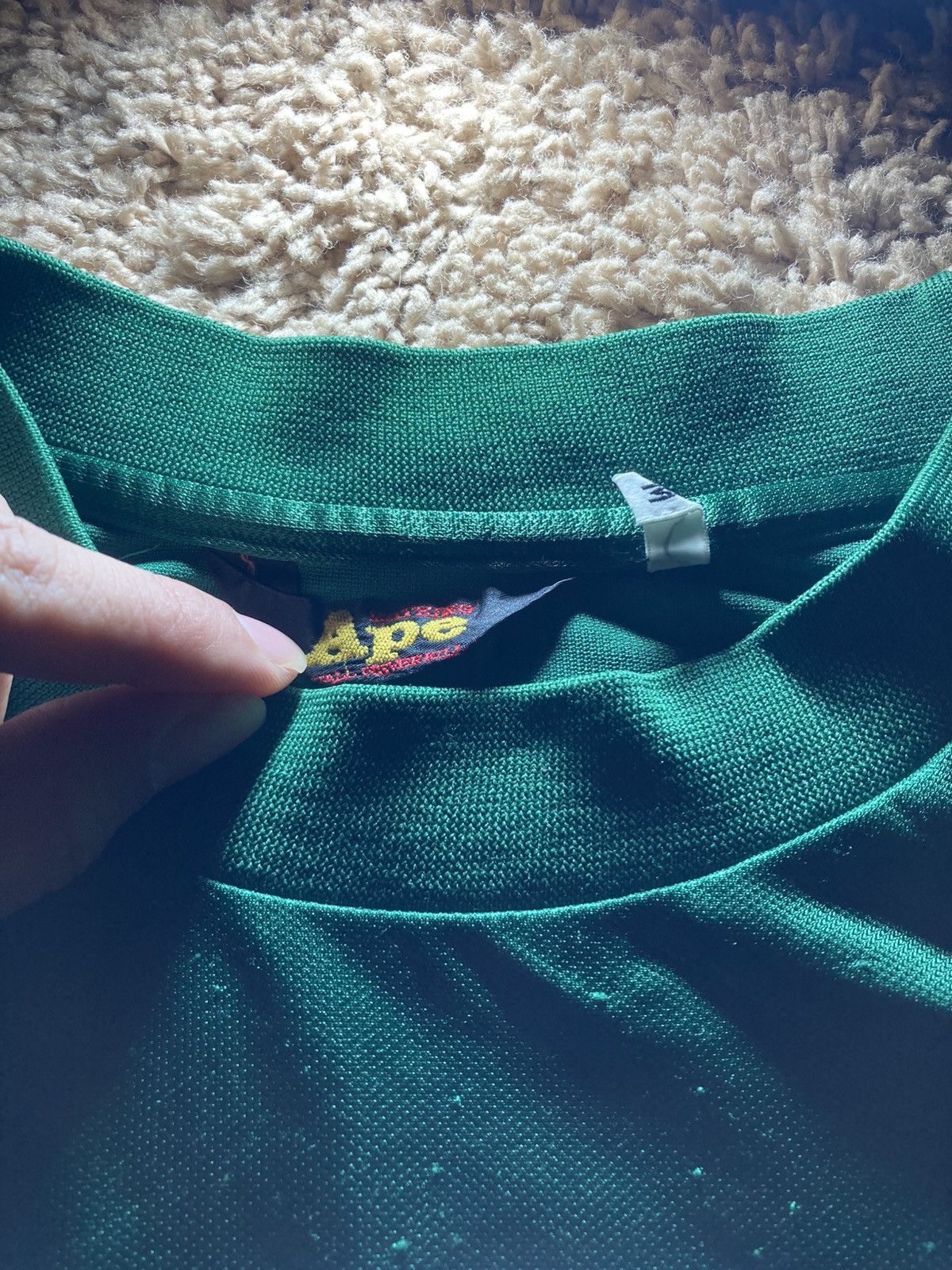 Bape 1998 Bape Goalie Jersey Soccer Football Top Logo 90s OG Athl Size US M / EU 48-50 / 2 - 10 Thumbnail