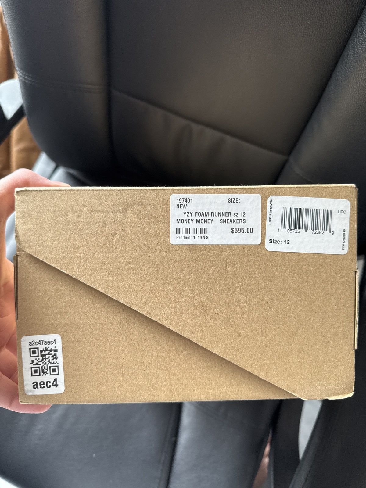 Yeezy Size 12 - adidas Yeezy Foam RNNR MX Cream Clay Size US 12 / EU 45 - 8 Thumbnail
